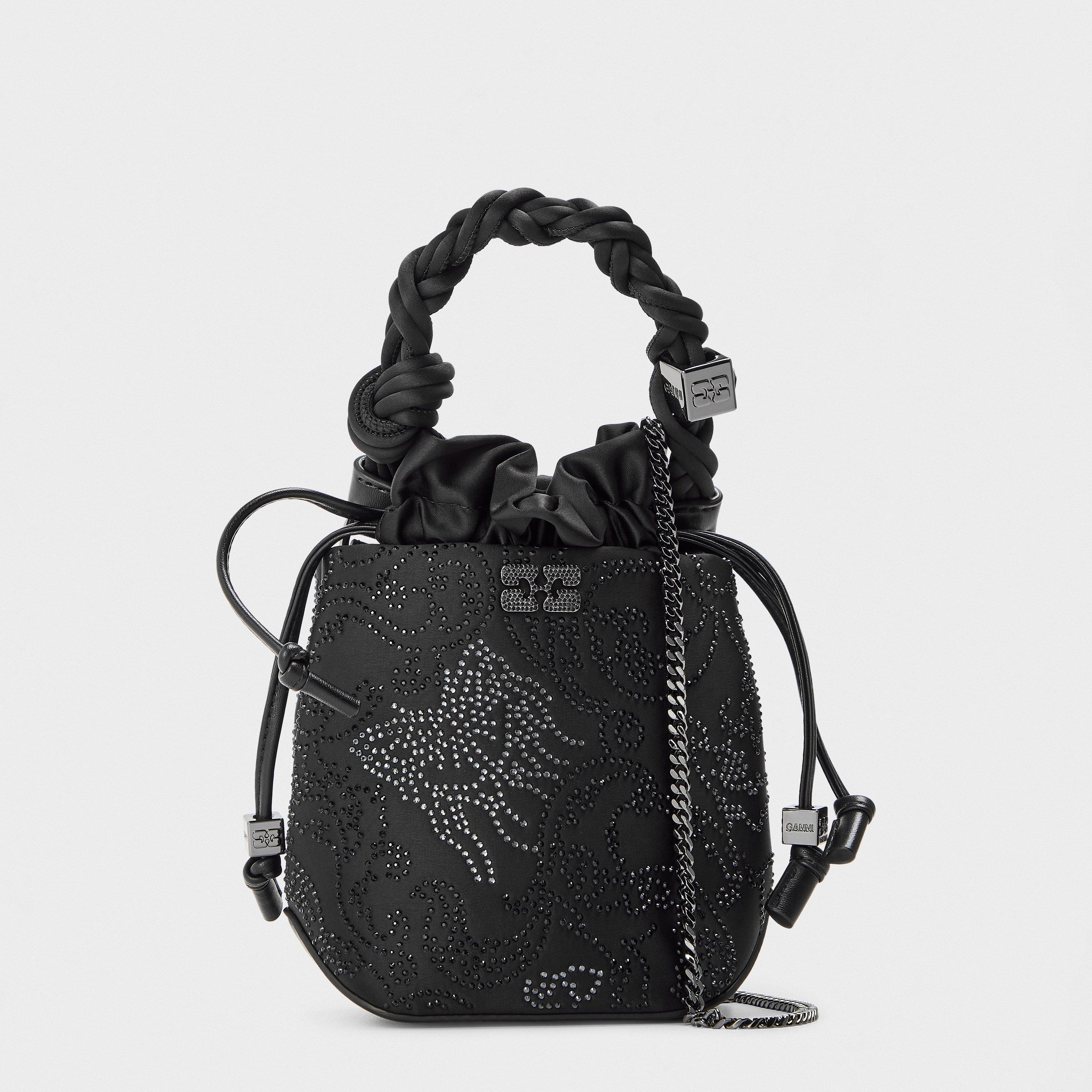 Black - Ganni - Ganni Bou Buckt Mini Ld61 - 1