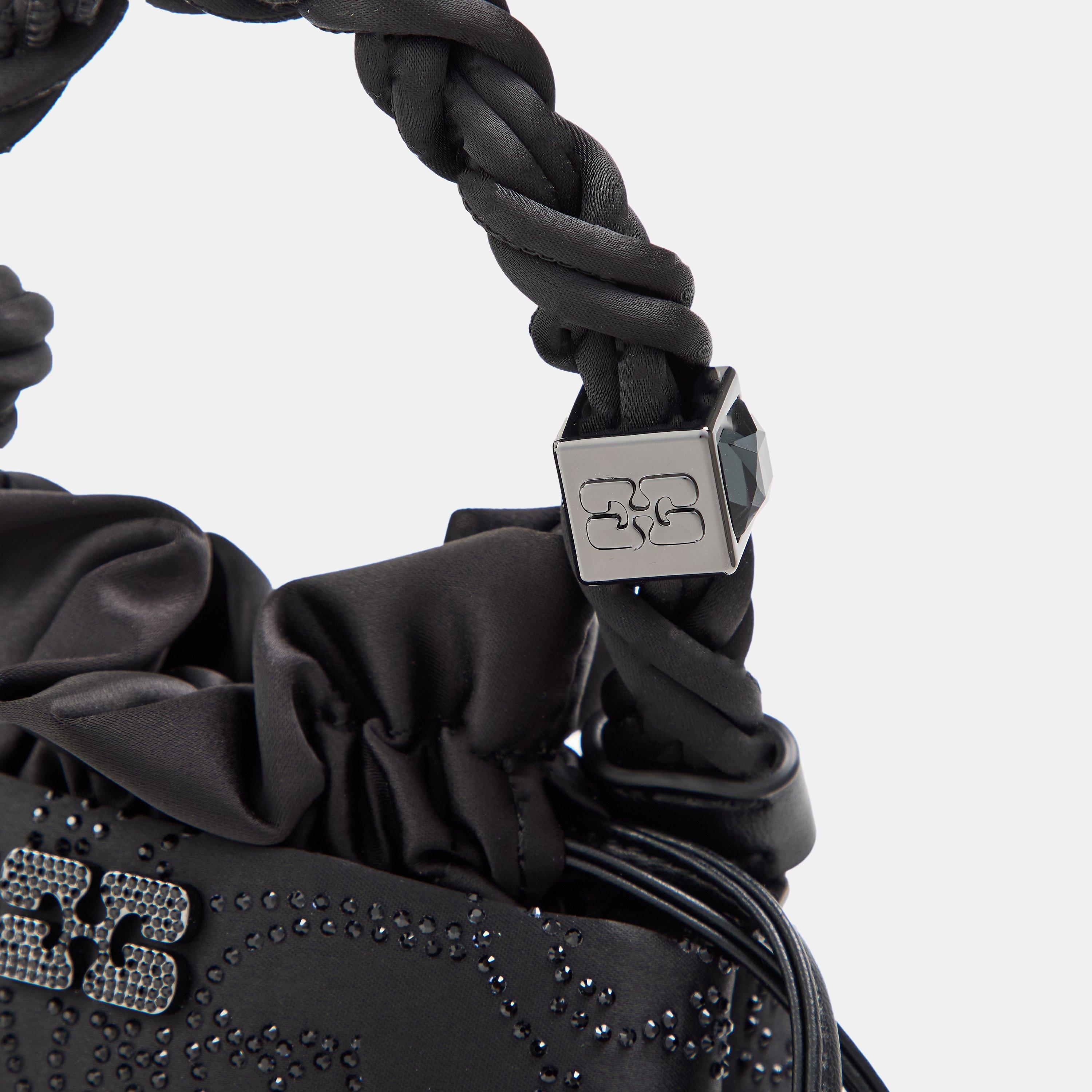 Black - Ganni - Ganni Bou Buckt Mini Ld61 - 3