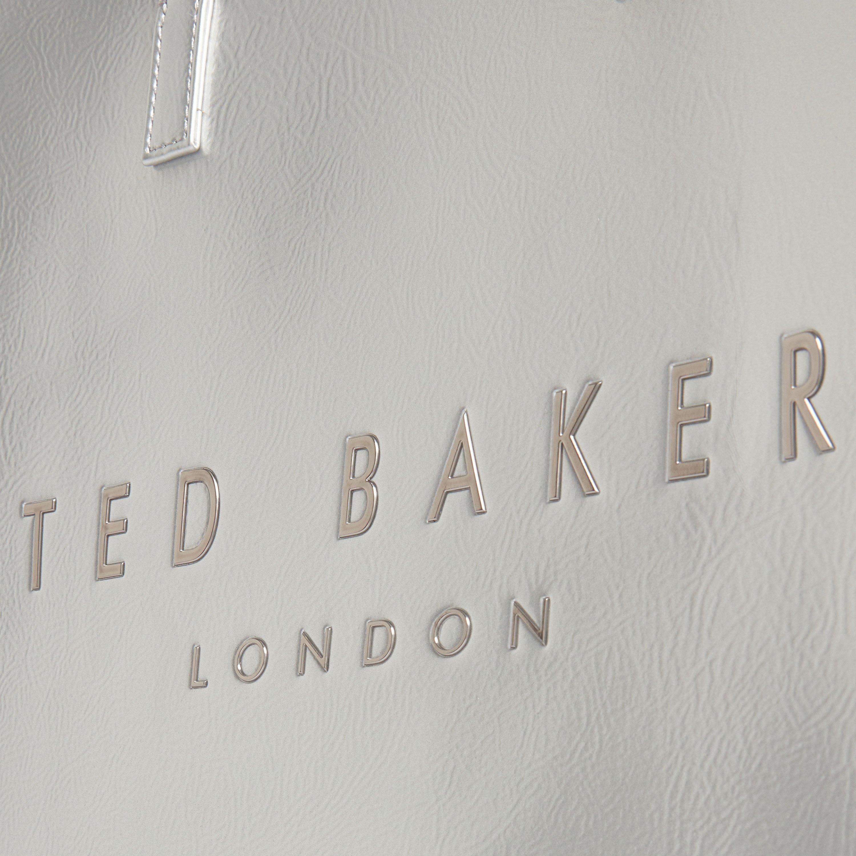 Silver - Ted Baker - Ted Baker Crinkle Icon Tote Bag - 3