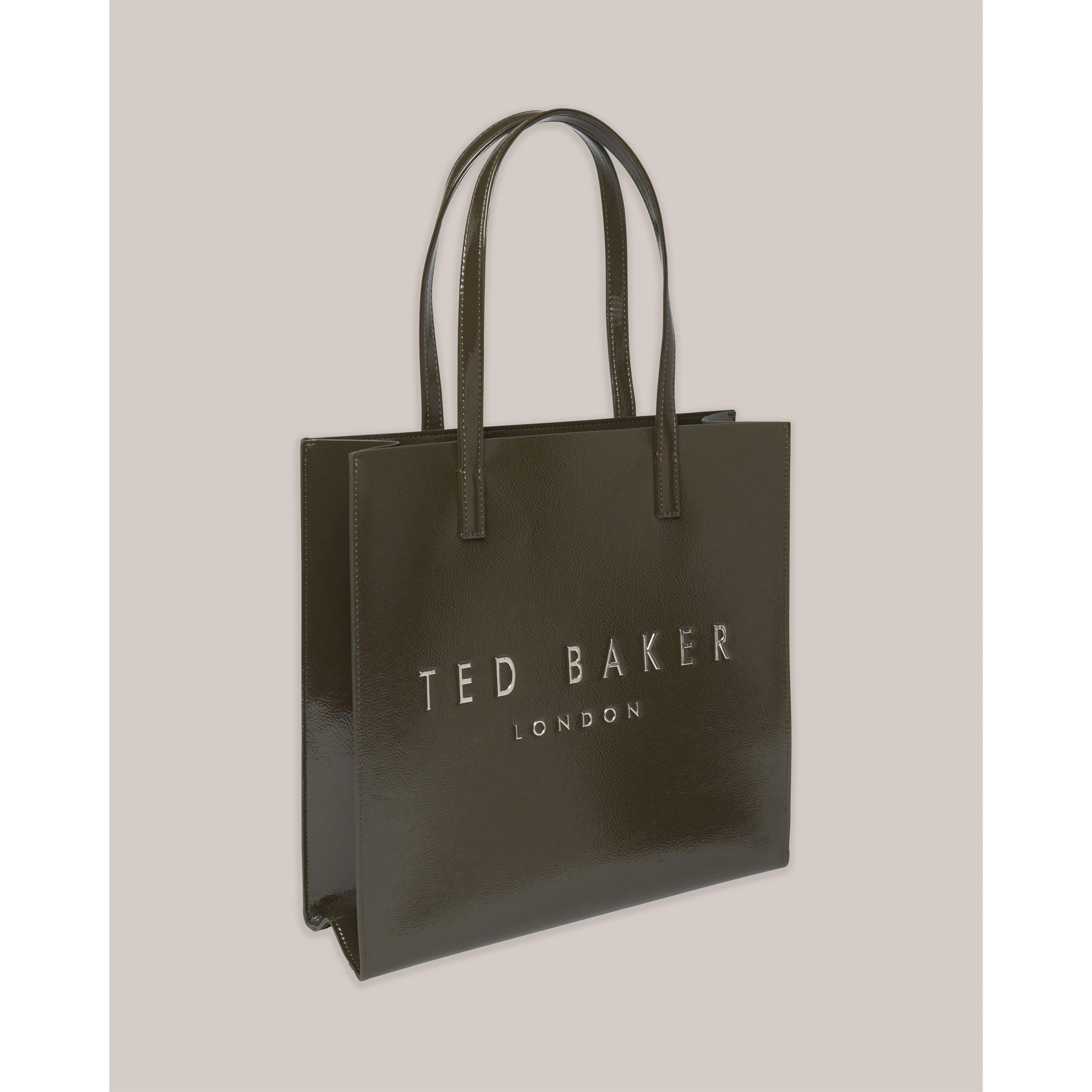 Ted Baker Women's Crinkle Icon Tote Bag - Khaki