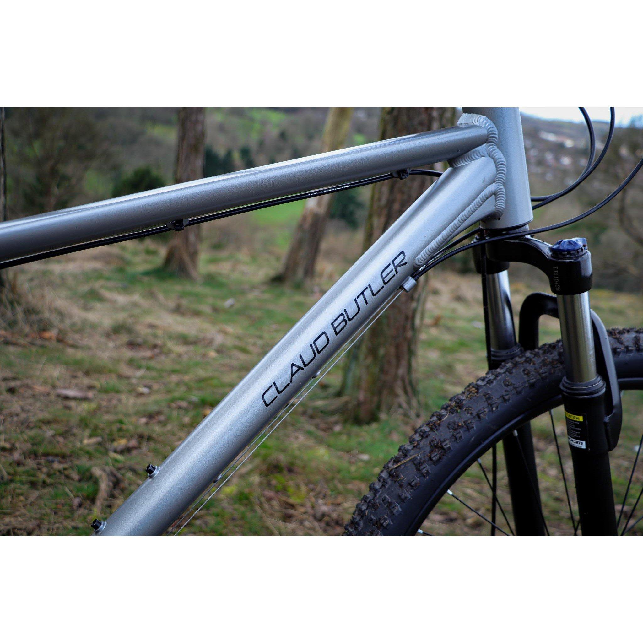 Silver - Claud Butler - Claud Butler Haste 1.0 Mountain Bike - 7