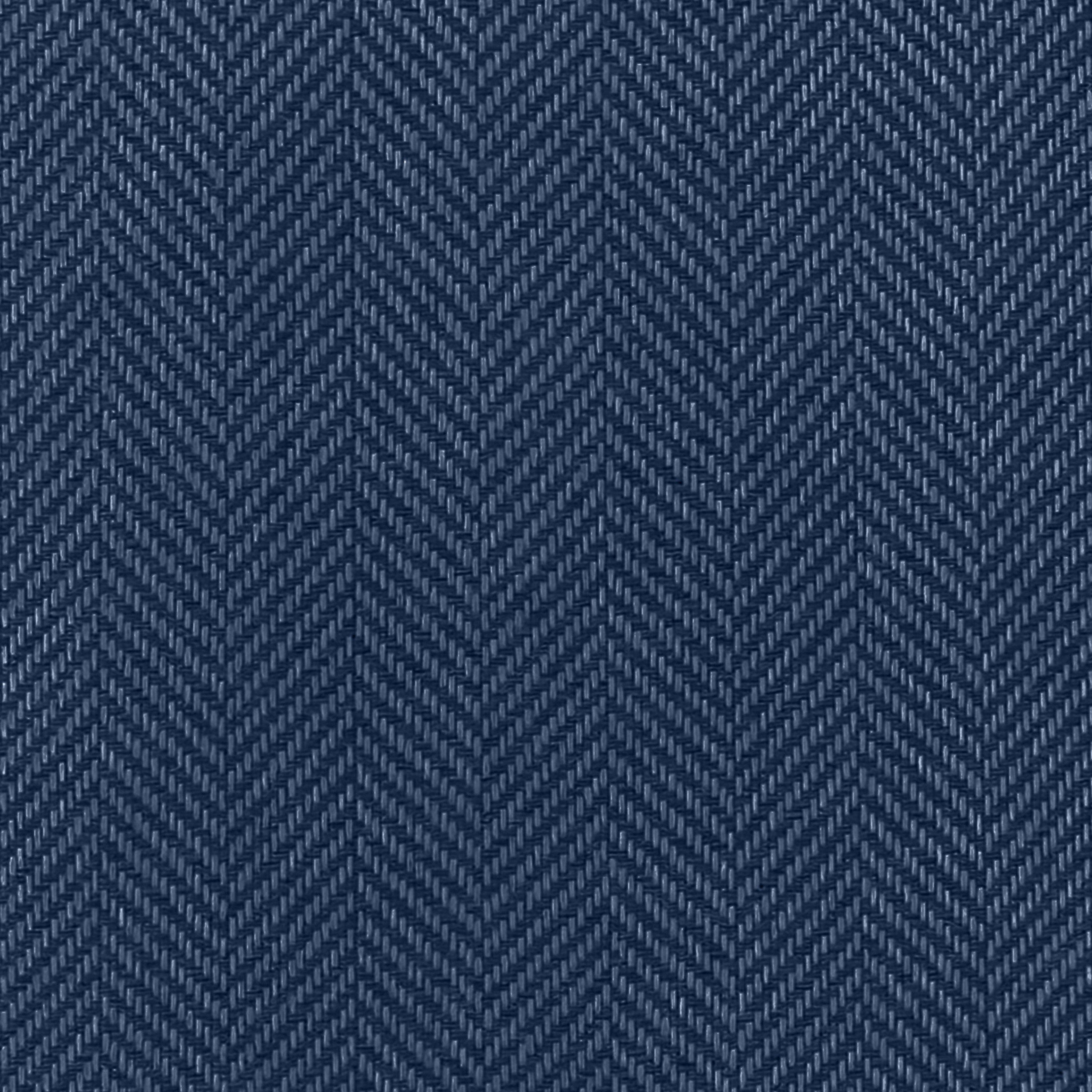 Navy - Enhanced Living - Chester Navy 100% Blackout Herringbone Curtains - 4