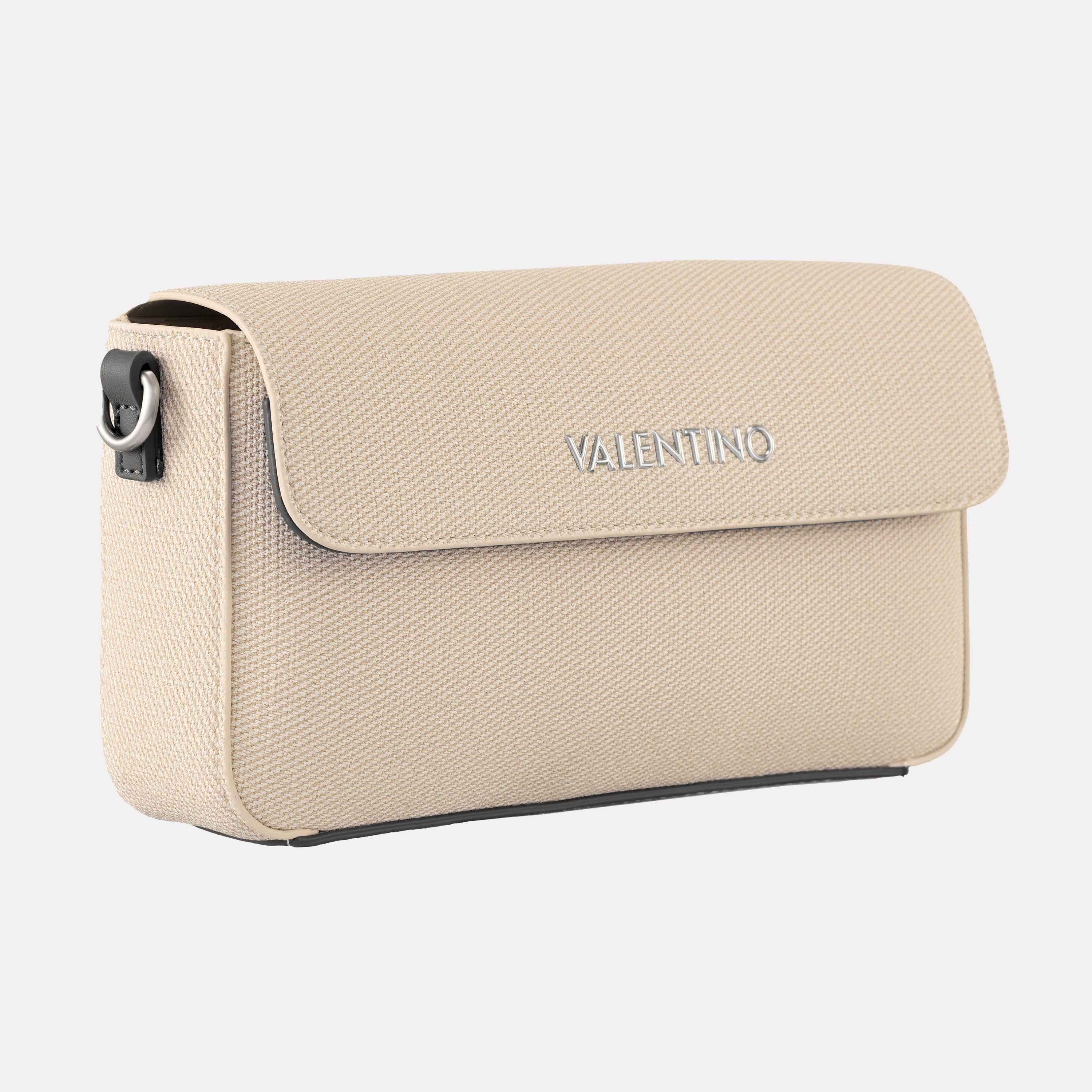 NATURALE/NERO - Valentino - Women's Alexia Flap Crossbody Bag - 2