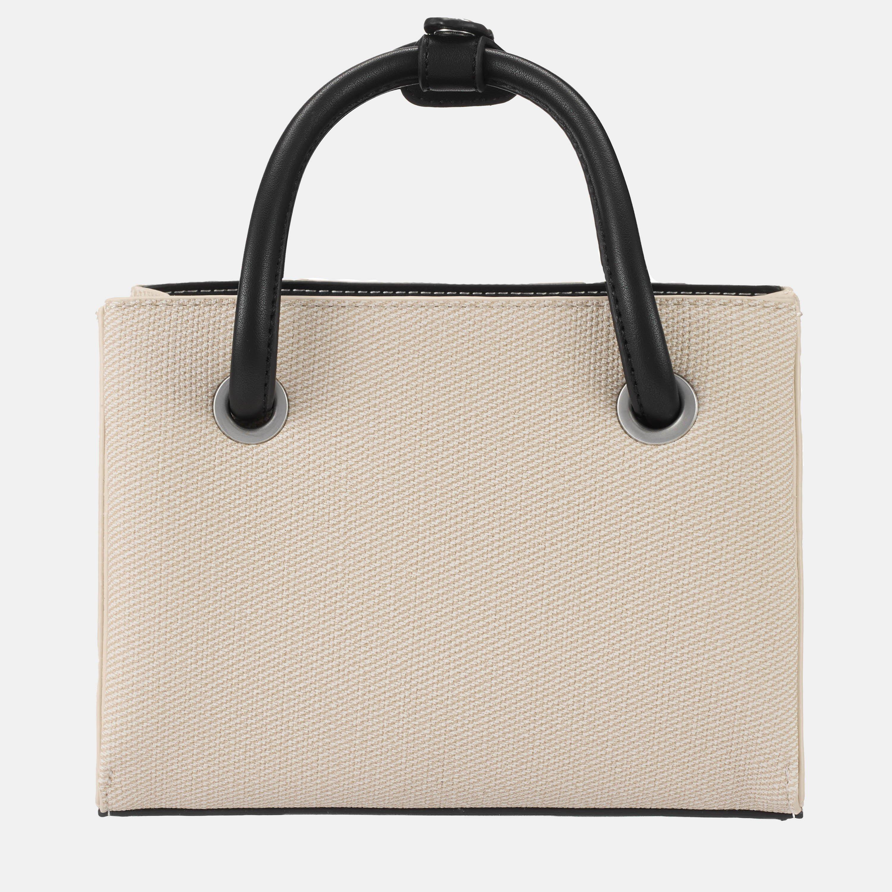 NATURALE/NERO - Valentino - Women's VMV Alexia S Tote Bag - 4