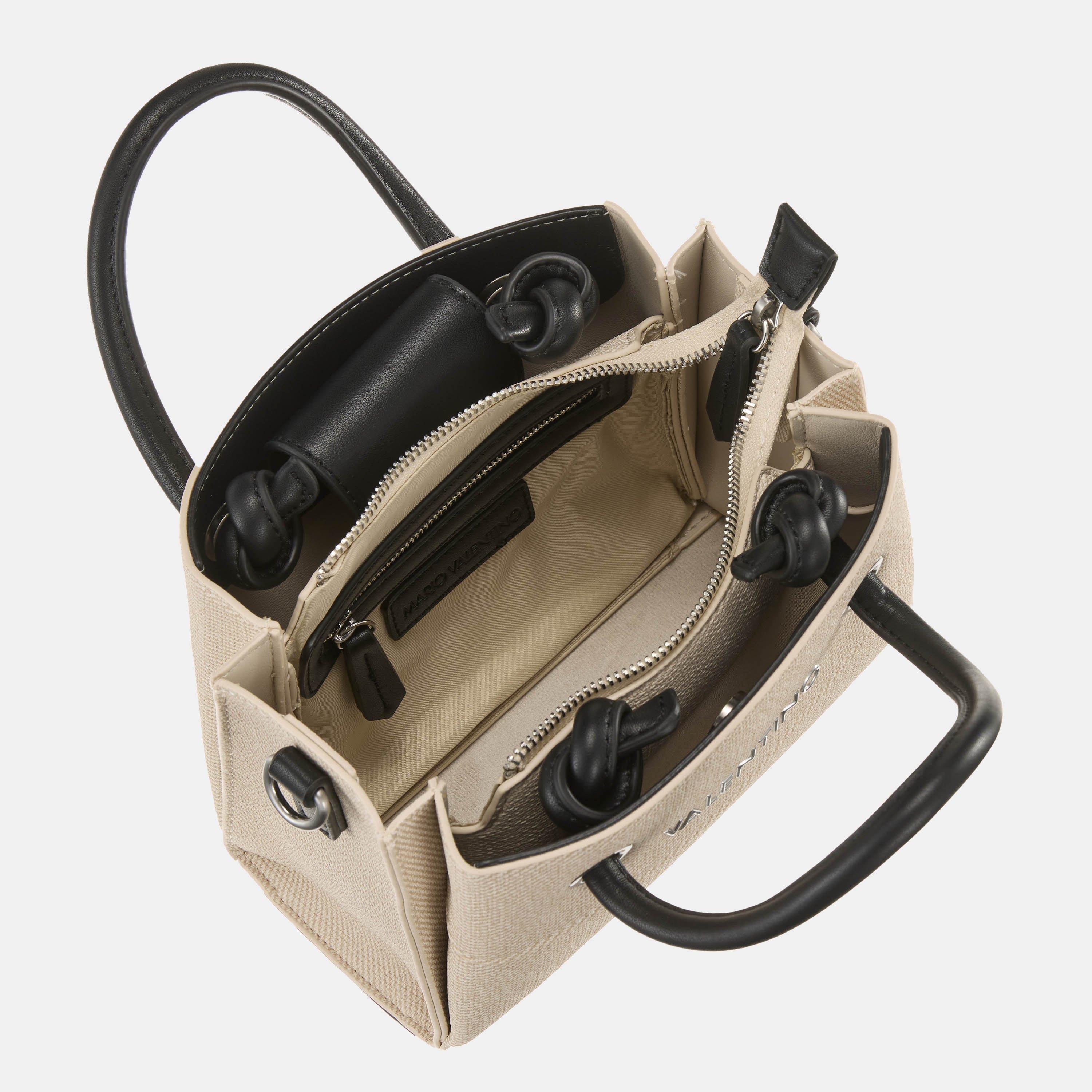 NATURALE/NERO - Valentino - Women's VMV Alexia S Tote Bag - 6