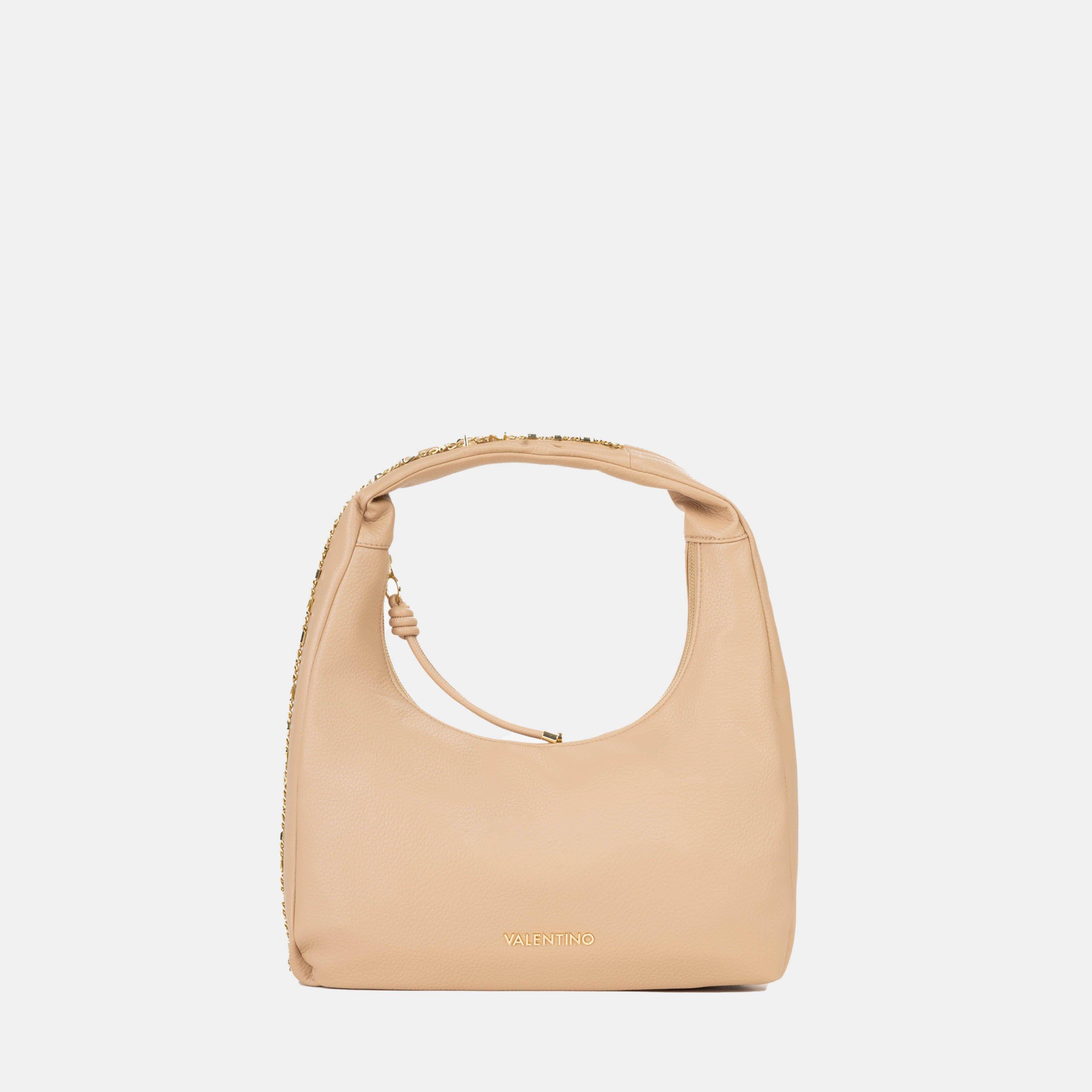 Beige - Valentino - Women's Hobo Bag - 1