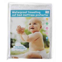 Country Club Mattress Protector Waterproof Towelling CotBed