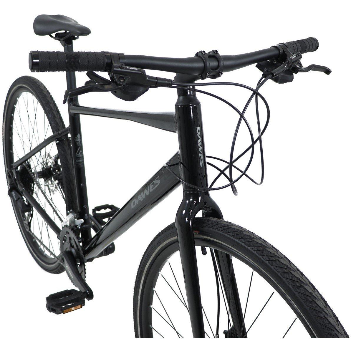 Black - Dawes - Dawes Discovery 3.0 Hybrid Bike - 8