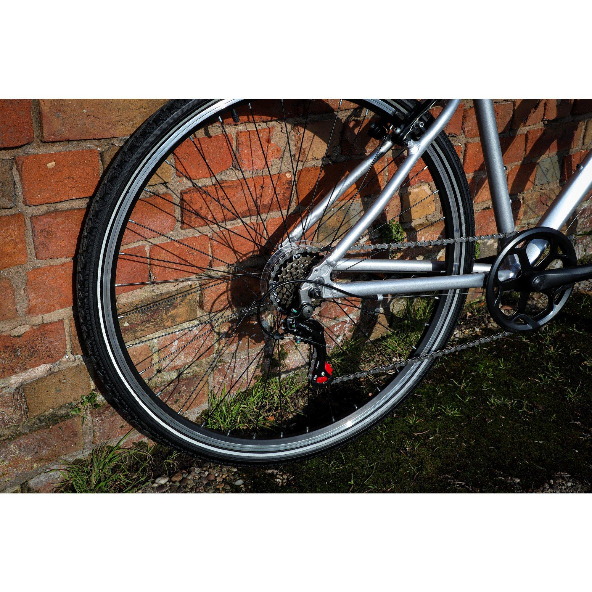 Silver - Dawes - Dawes Venture 1.0 Hybrid Bike - 3