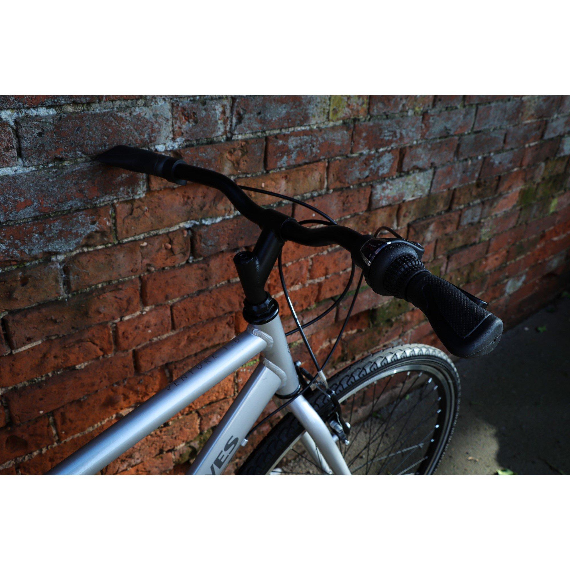 Silver - Dawes - Dawes Venture 1.0 Hybrid Bike - 5