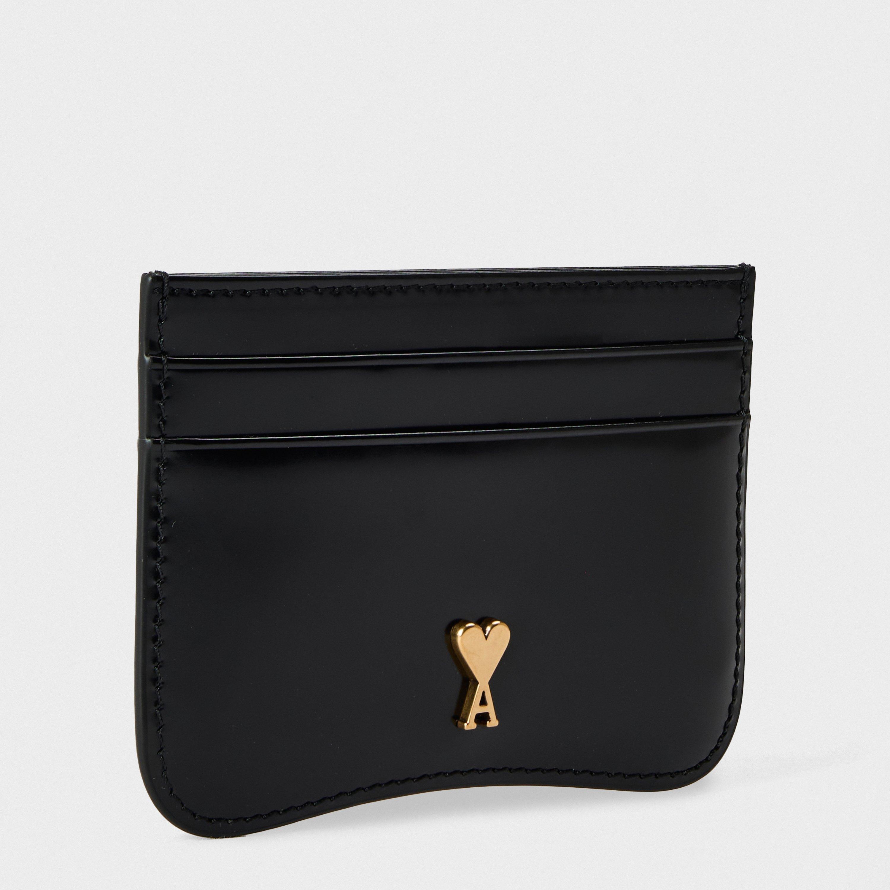Black 001 - Ami Paris - Men's Card Holder - 3