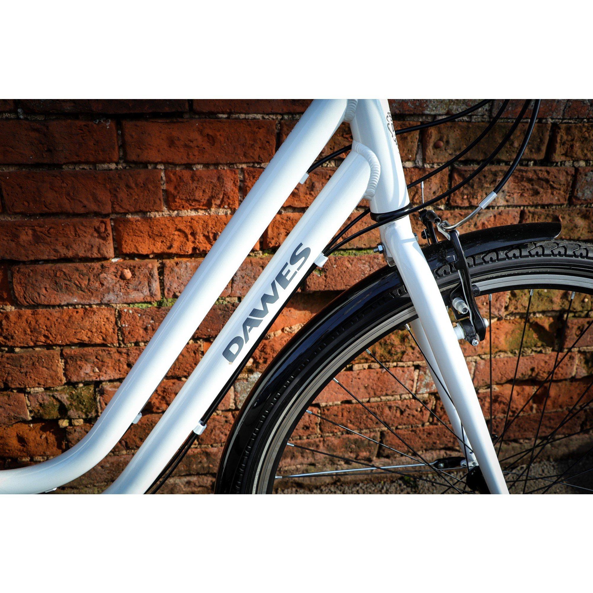 White - Dawes - Dawes Venture 2.0 EQ Low Step Hybrid Bike - 5