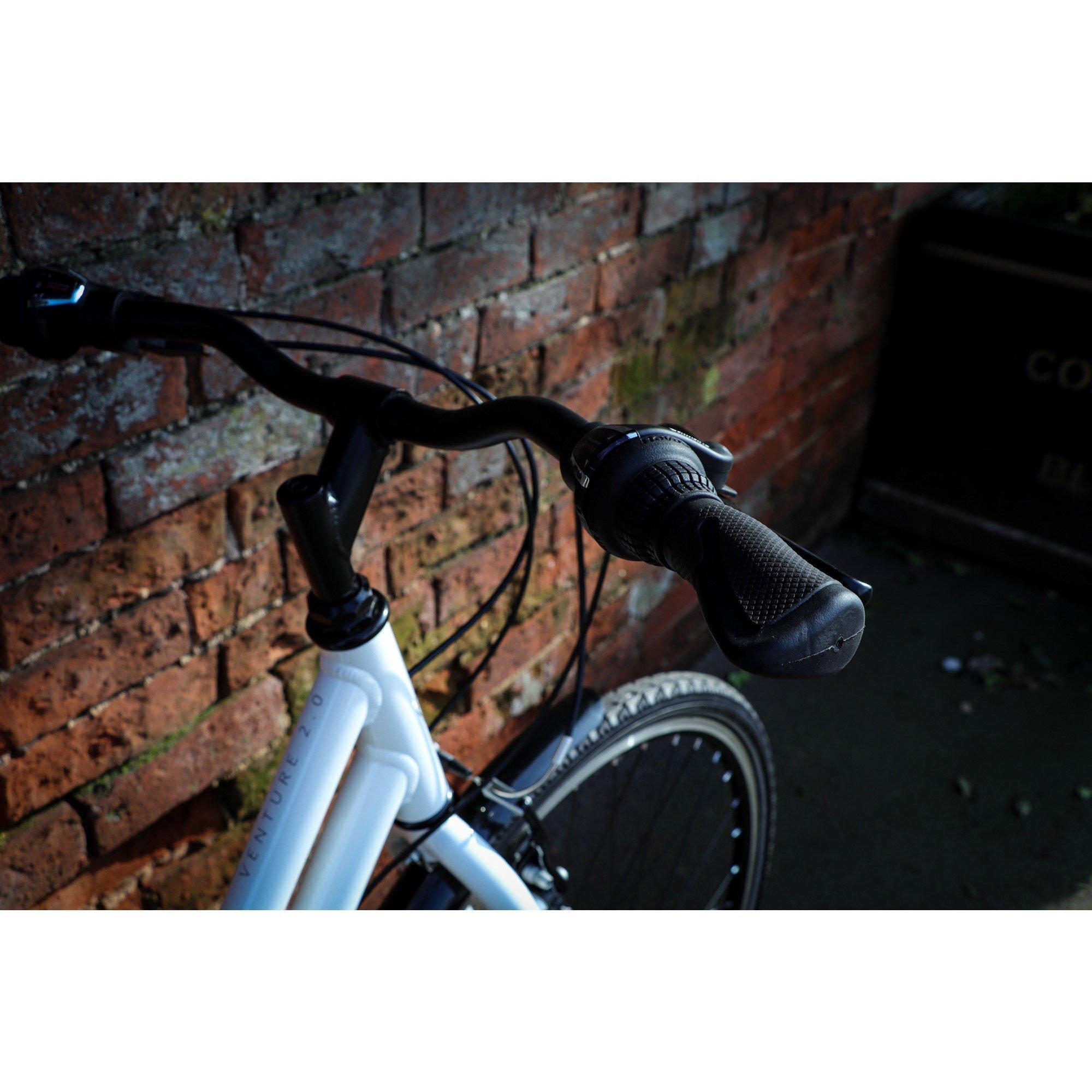 White - Dawes - Dawes Venture 2.0 EQ Low Step Hybrid Bike - 6