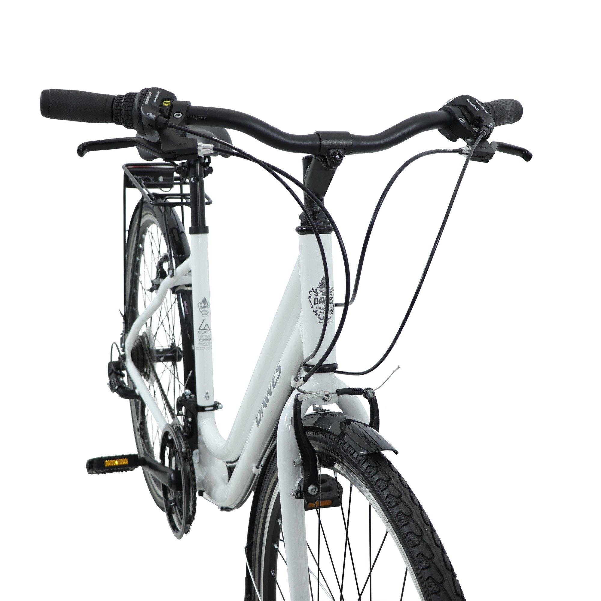 White - Dawes - Dawes Venture 2.0 EQ Low Step Hybrid Bike - 9