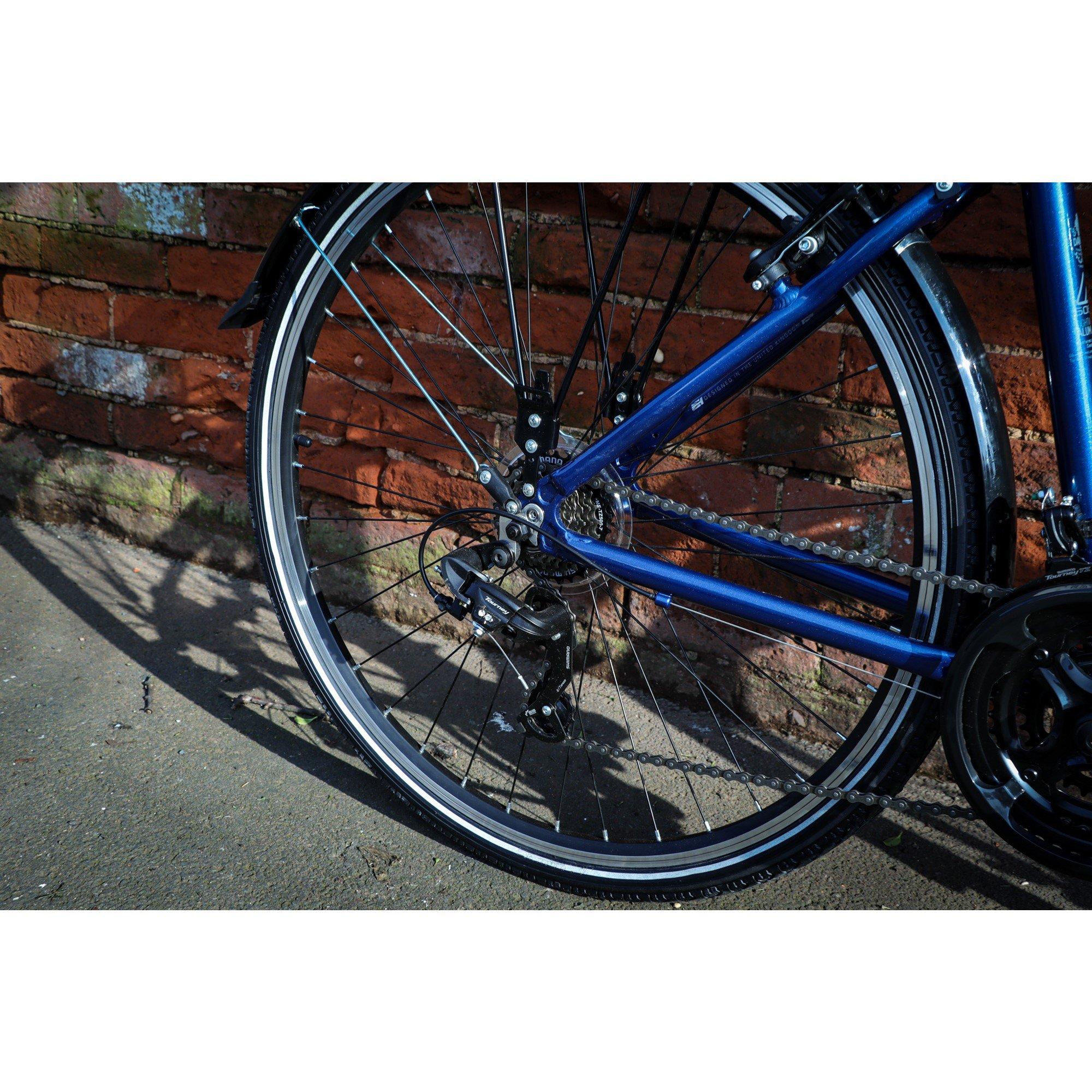 Blue - Dawes - Dawes Venture 2.0 EQ Hybrid Bike - 4