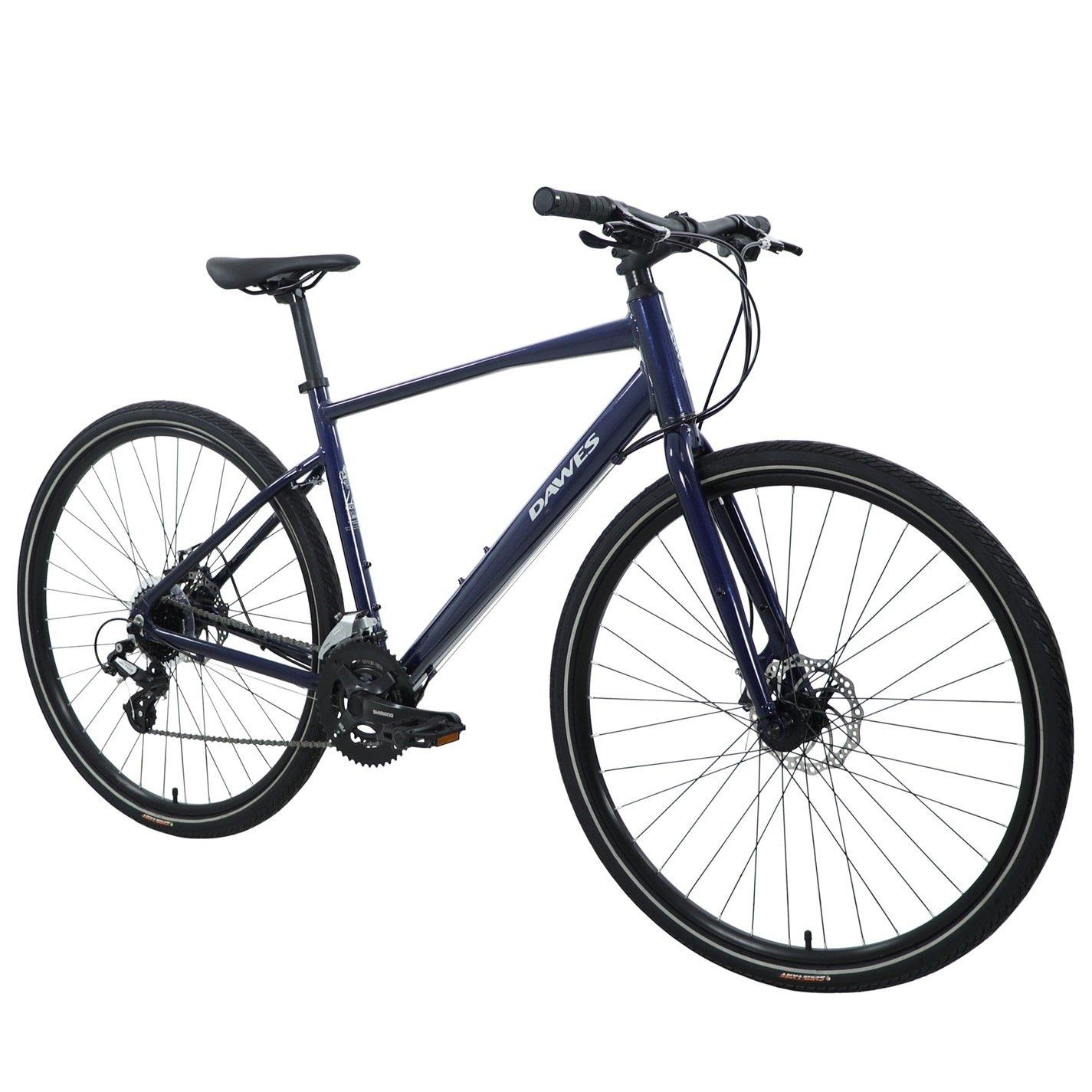 Blue - Dawes - Dawes Discovery 2.0 Hybrid Bike - 2