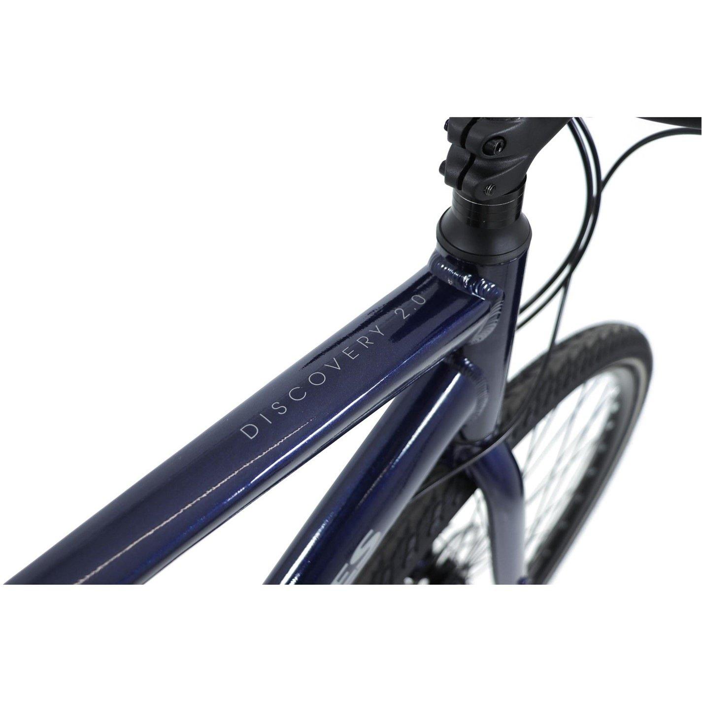 Blue - Dawes - Dawes Discovery 2.0 Hybrid Bike - 7