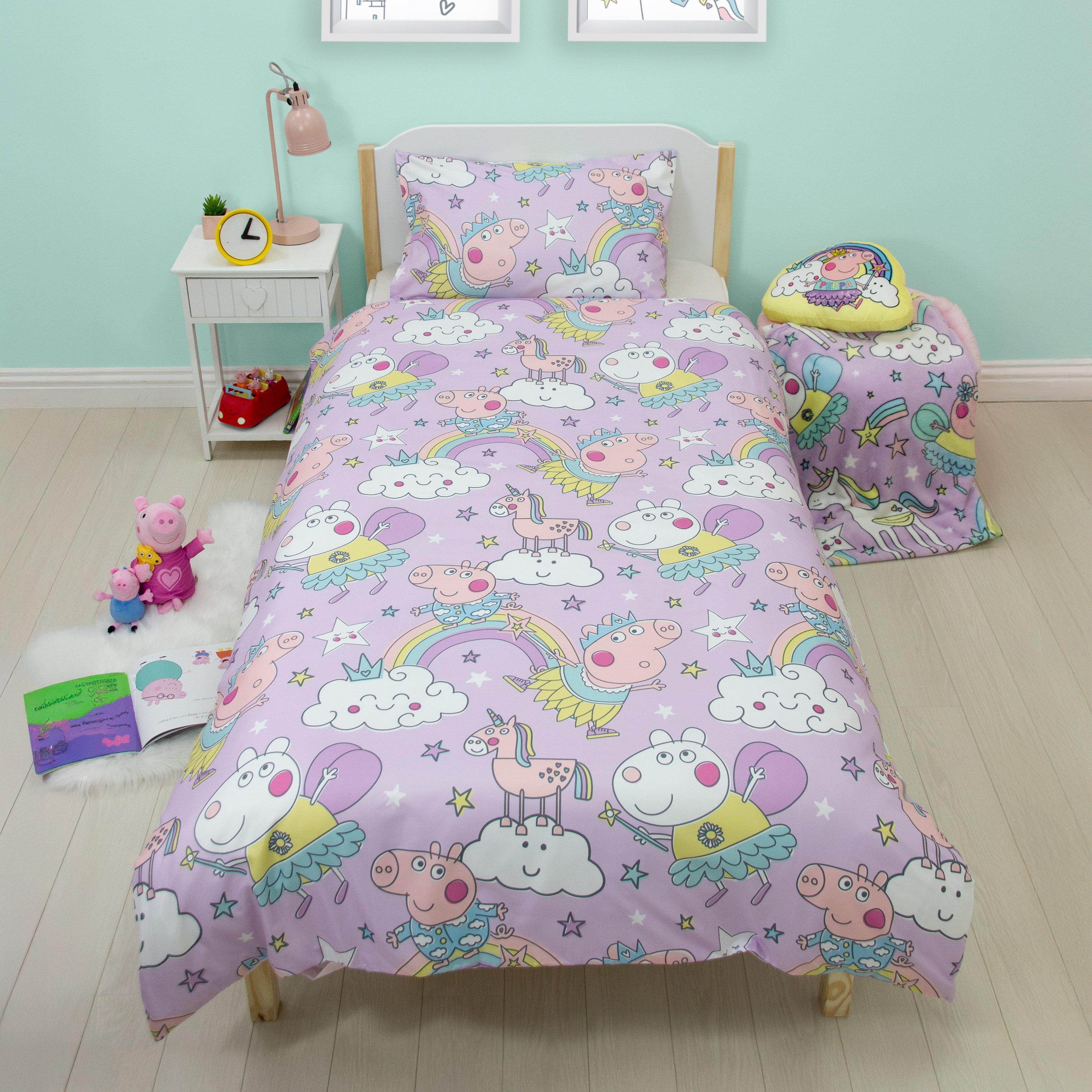 Multicolour - Peppa Pig - Peppa Pig Bedtime Single Duvet - 2