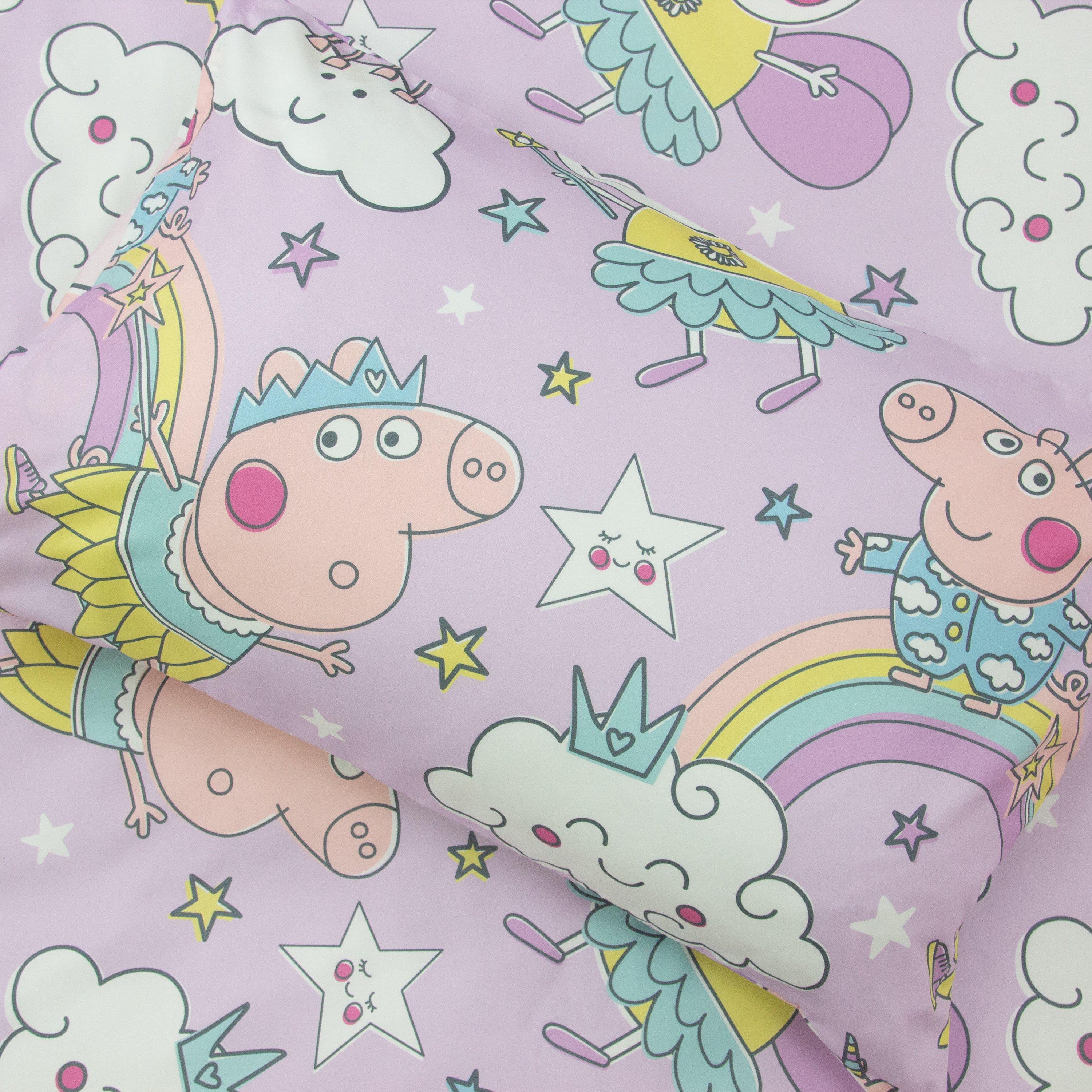 Multicolour - Peppa Pig - Peppa Pig Bedtime Single Duvet - 3