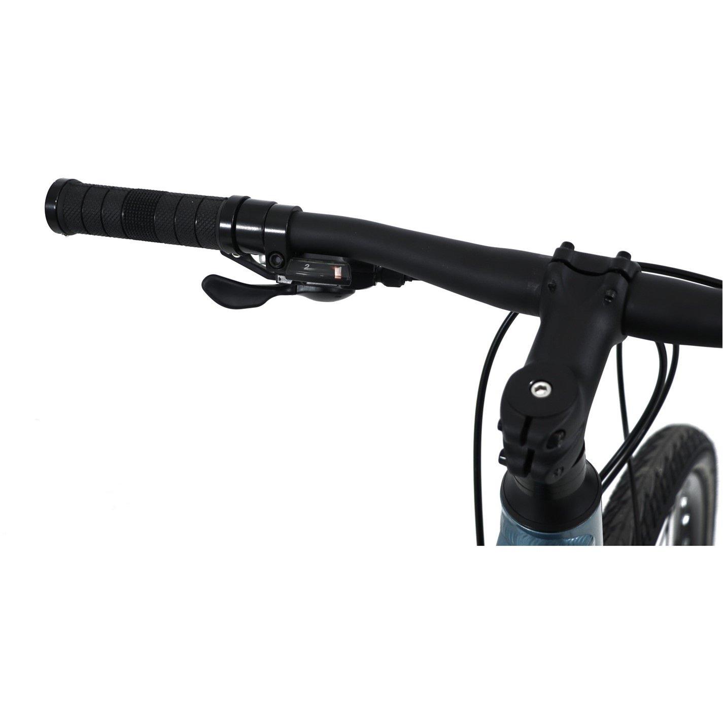 Blue - Dawes - Dawes Discovery 2.0 Low Step Hybrid Bike - 5