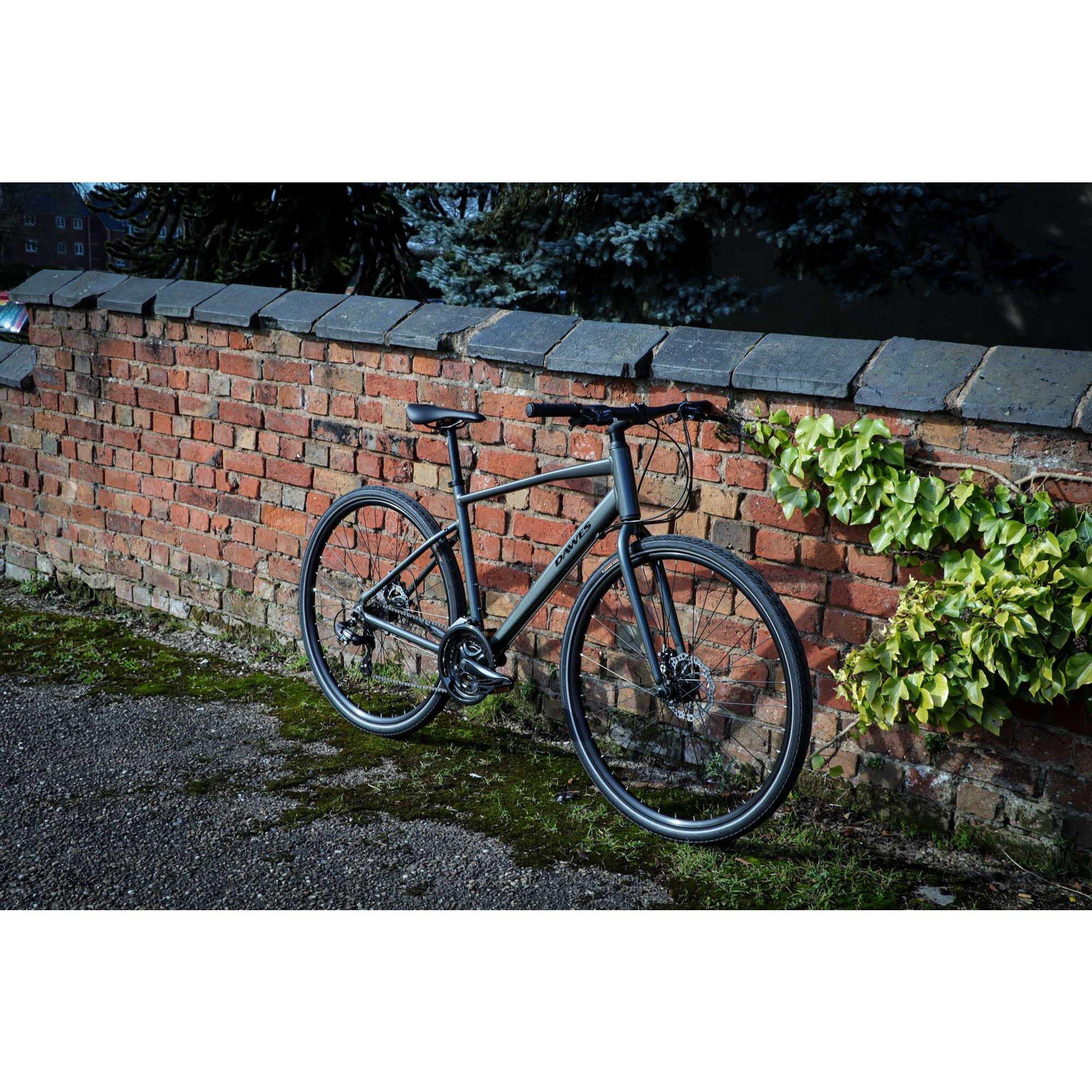 Grey - Dawes - Dawes Discovery 1.0 Hybrid Bike - 3