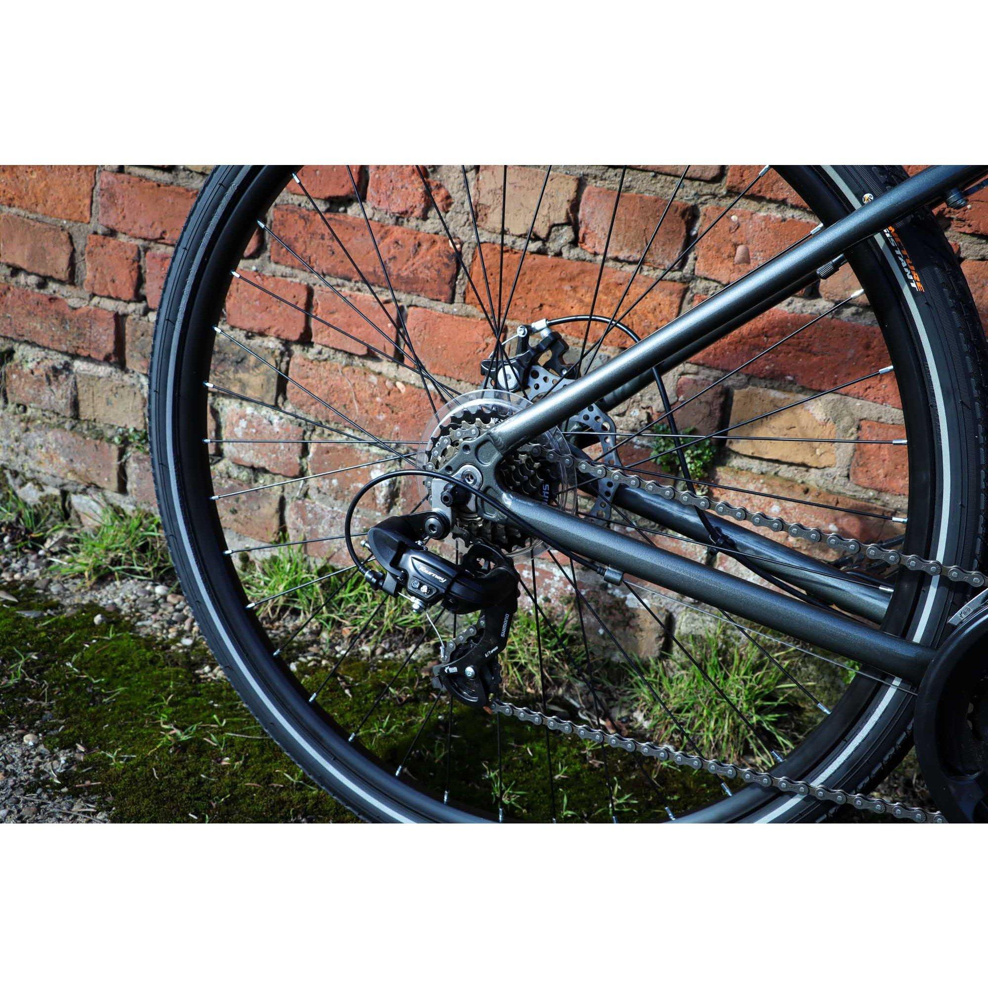 Grey - Dawes - Dawes Discovery 1.0 Hybrid Bike - 5