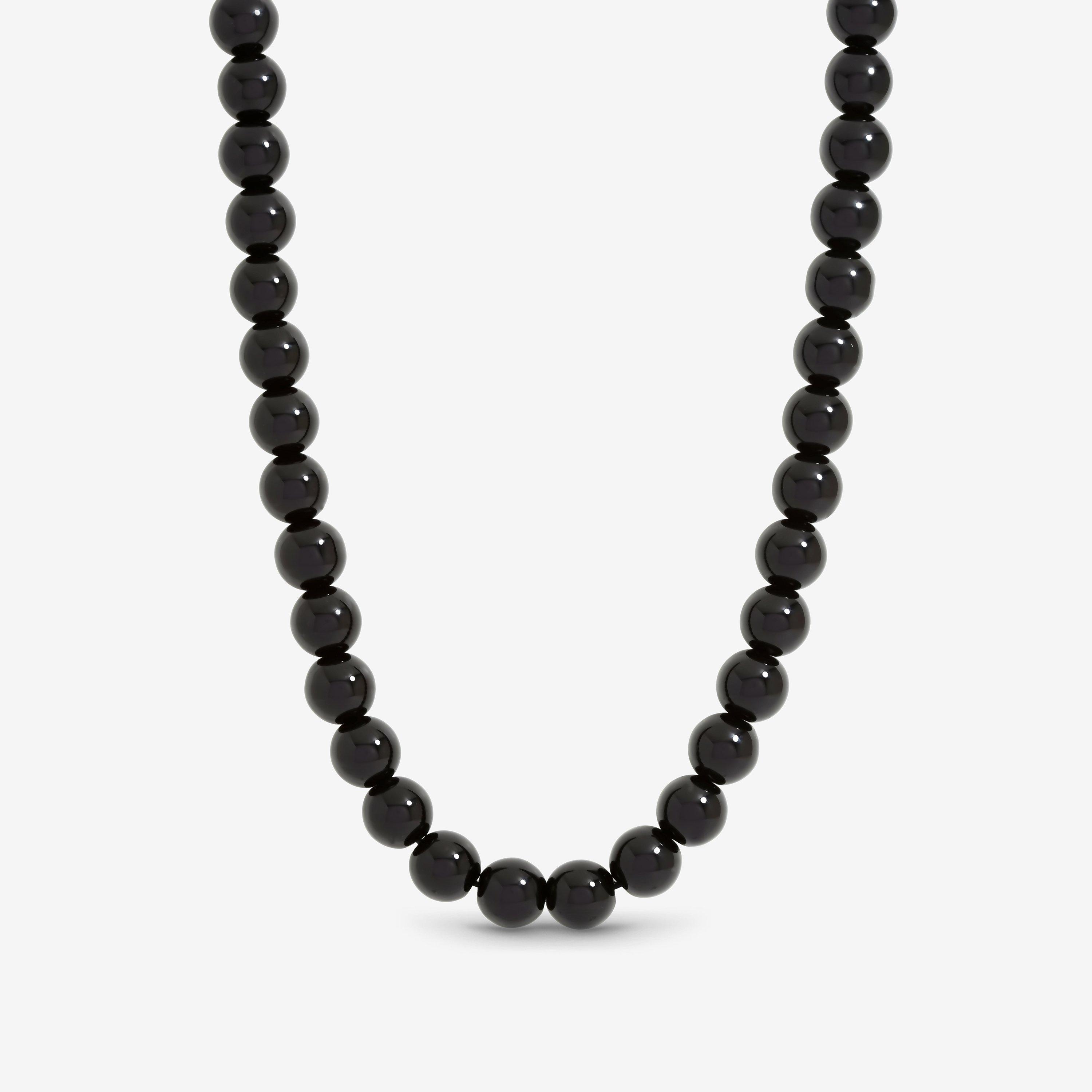 Gold - Jon Richard - Jet Resin Orb Necklace - 1