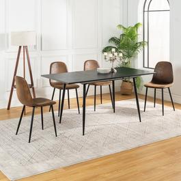 Urban Meuble Industrial Extension Dining Table Set 1+4