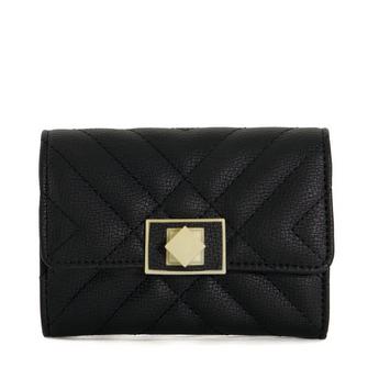 Dune London Black Couture leather shoulder bag for woman