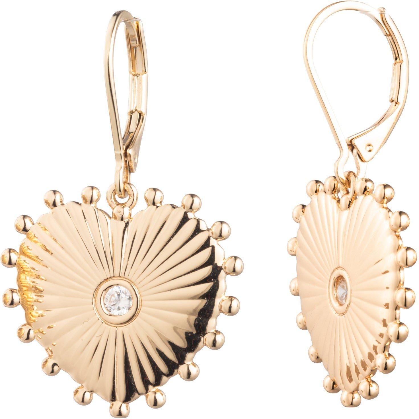 Lauren by Ralph Lauren Lauren Ralph Lauren Heart Burst Drop Earrings - Gold