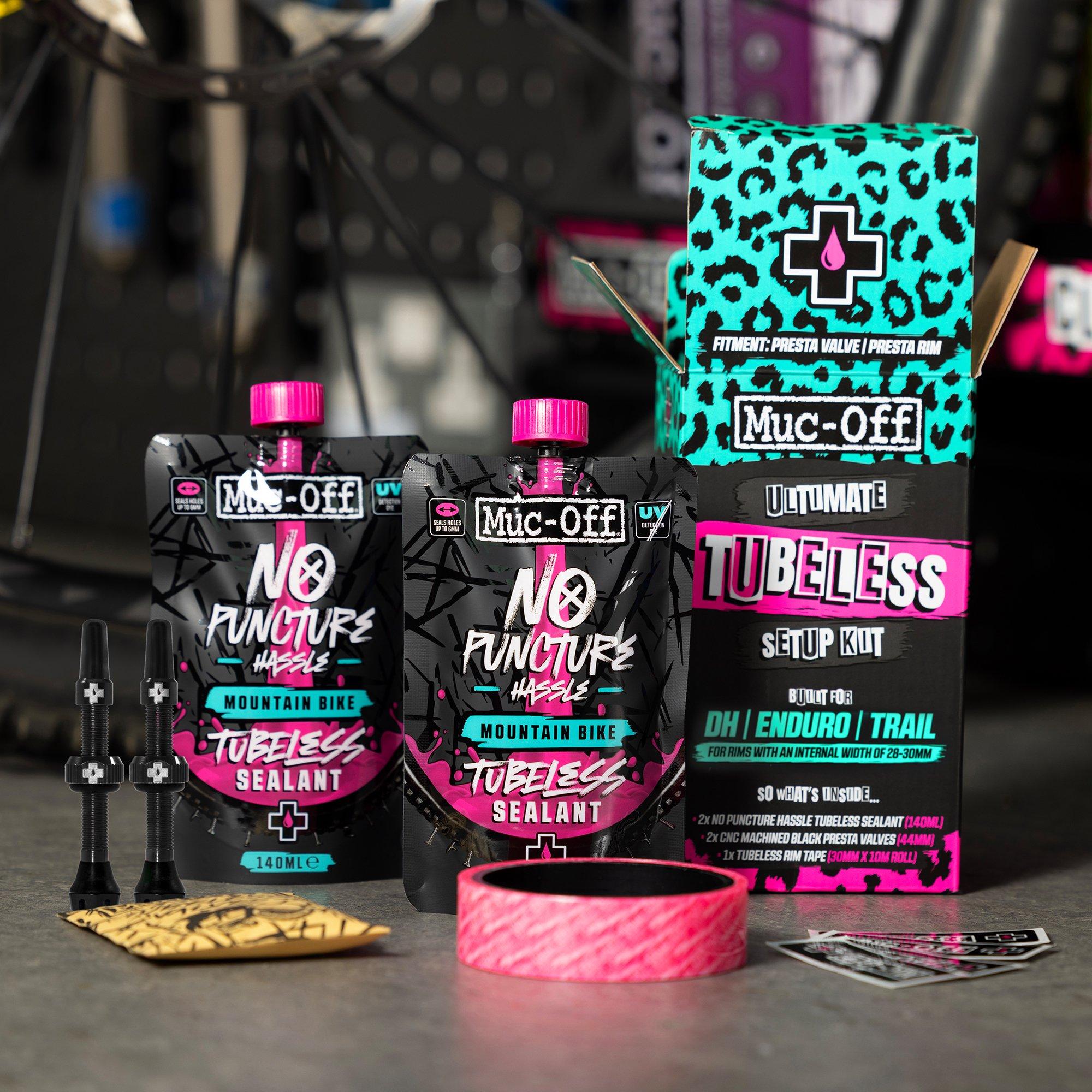 Black - Muc-Off - Ultimate Tubeless Setup Kit 30mm - 3