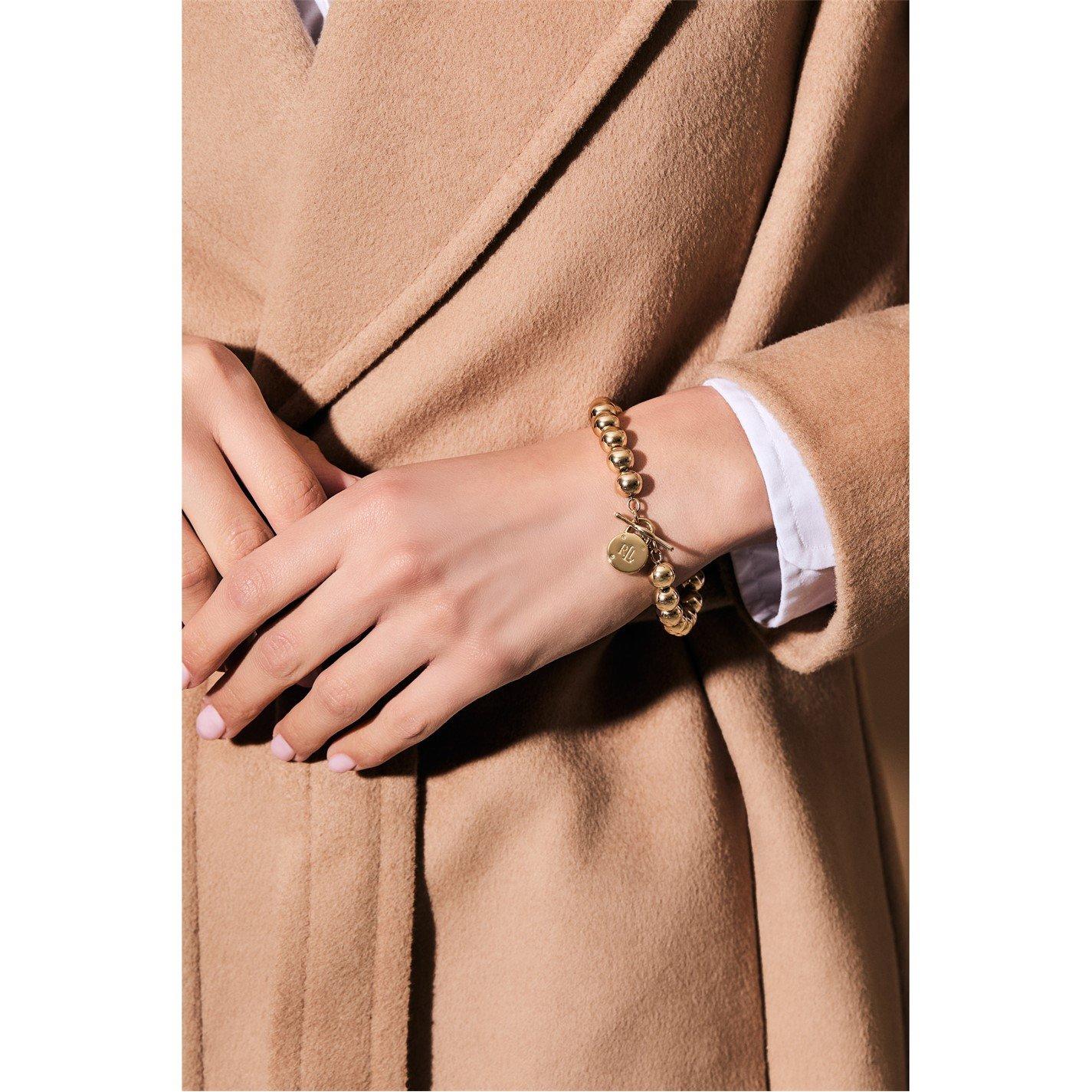 Gold - Ralph Lauren - Lauren Ralph Lauren Gold Toggle Padlock Bracelet - 3