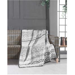 Country Club Blanket Throw Au - Nat Luxury Reversible 130x170cm