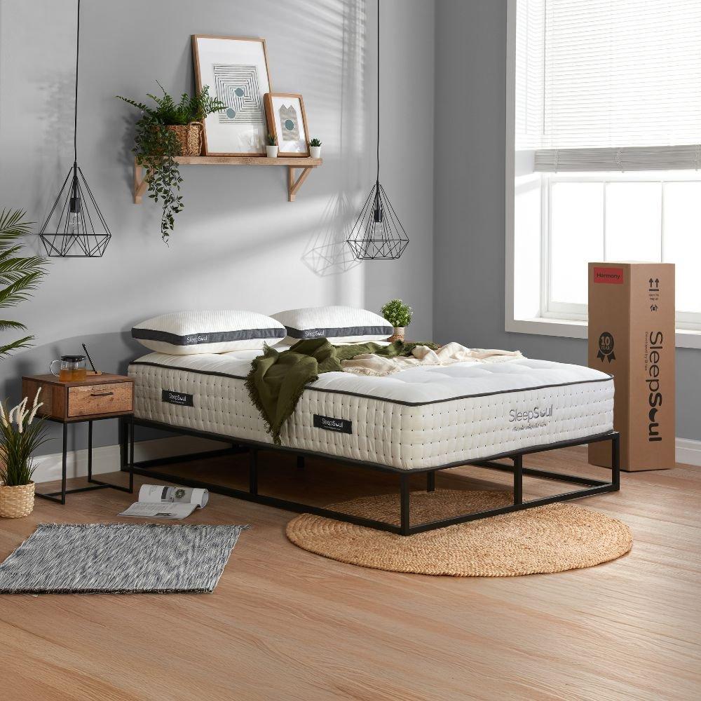Sleepsoul  Harmony King Mattress - White - Double
