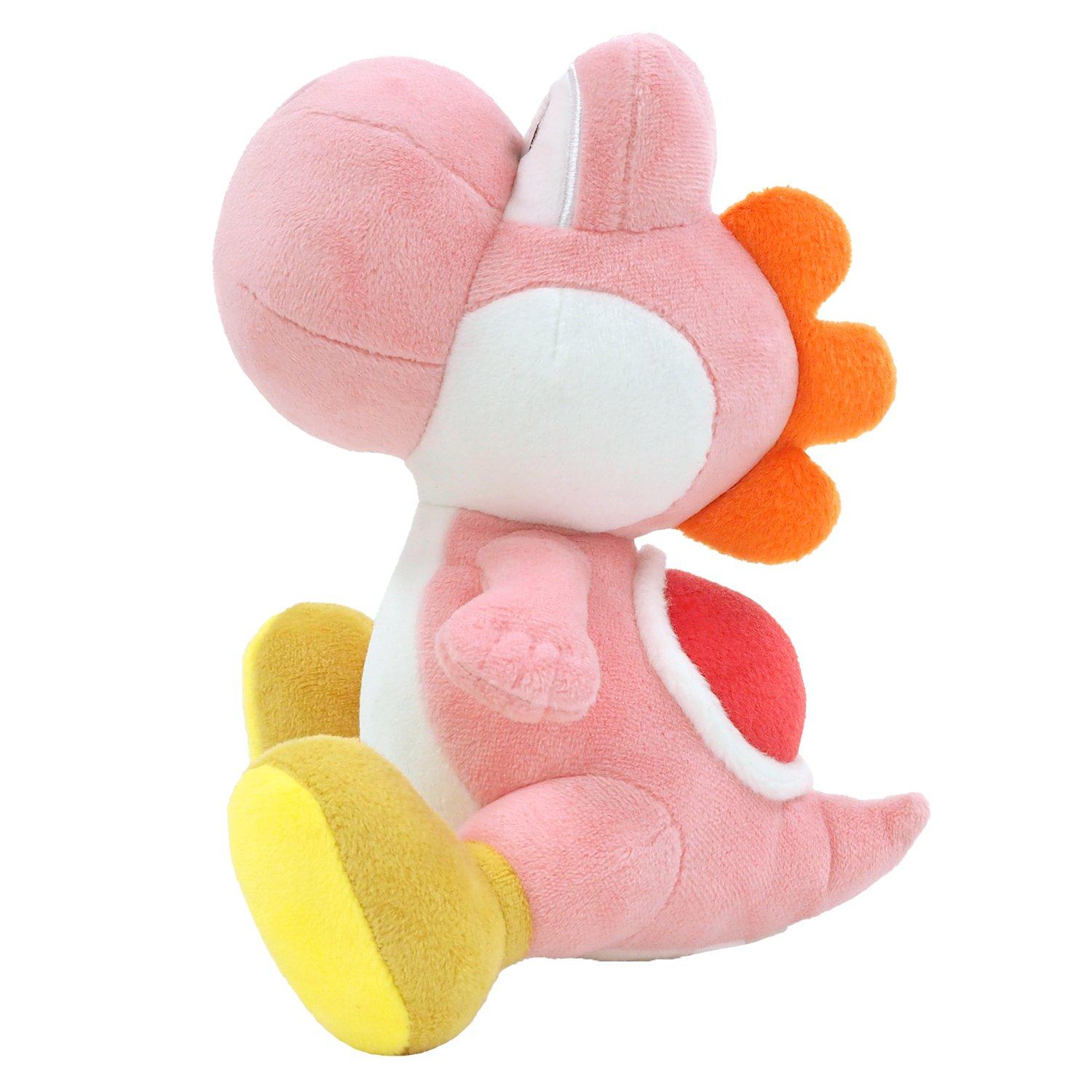 Pink - Super Mario - San-Ei Official Green Yoshi Plush Small - 2