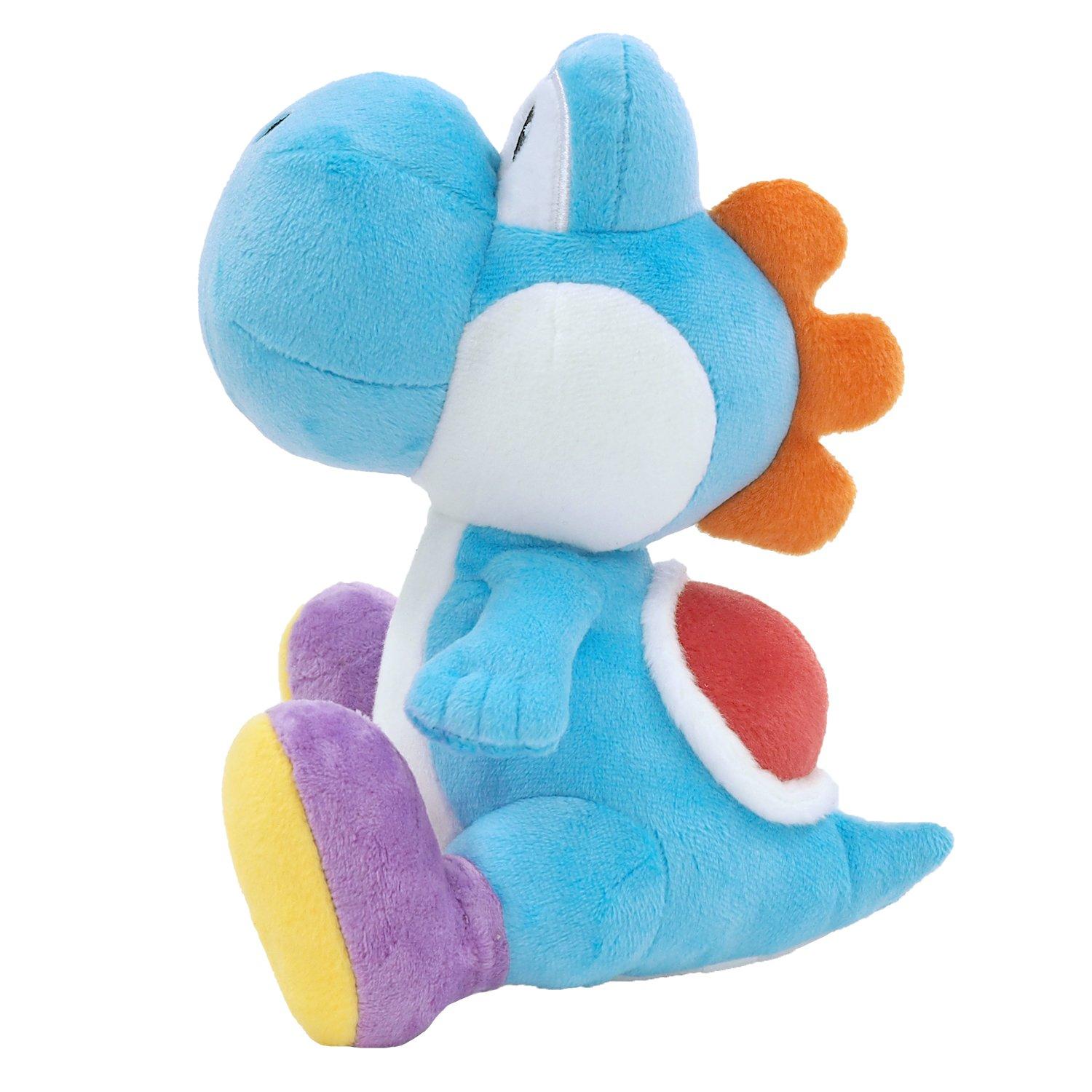Azul - Super Mario - San-Ei Official Green Yoshi Plush Small - 2