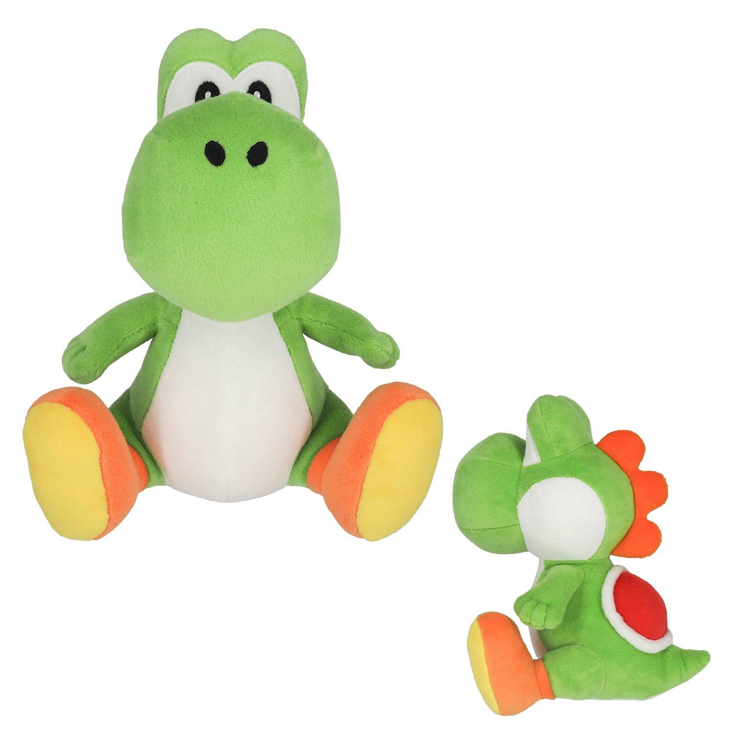 San-ei - Super Mario - Official Green Yoshi Plush Small - 2
