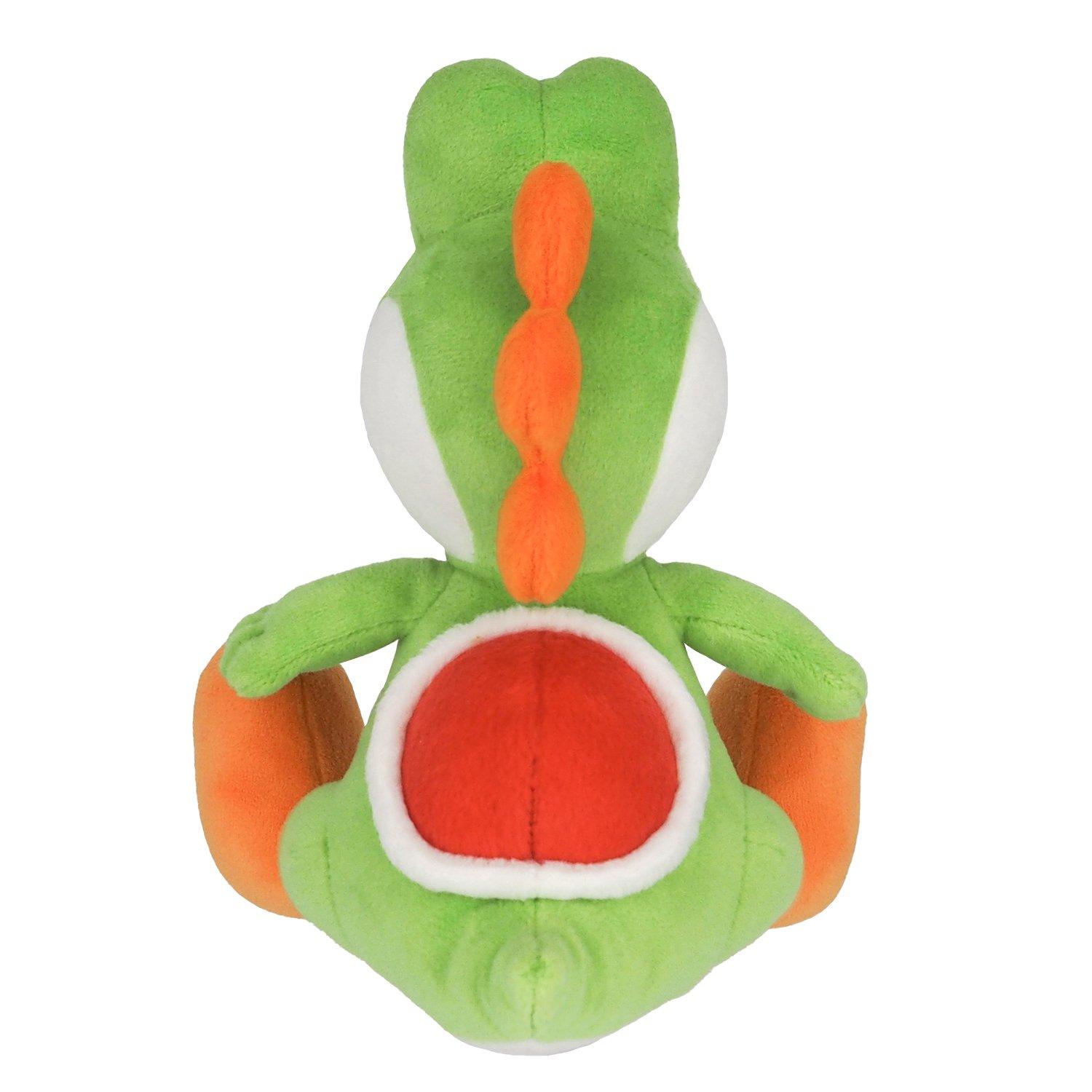 Super Mario San-Ei Official Green Yoshi Plush Small | Sports Direct