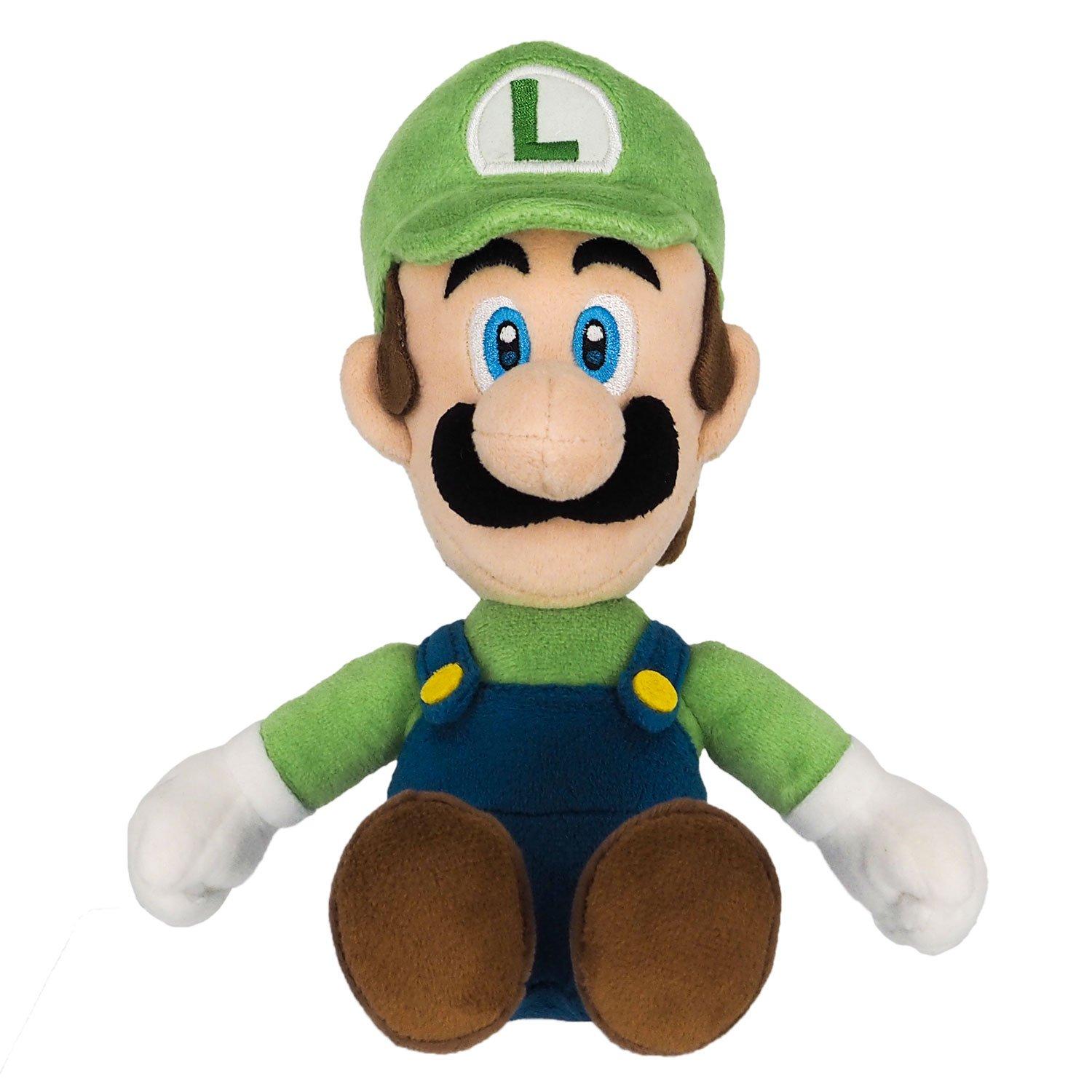 San-ei - Super Mario - San-Ei Official Luigi Plush Small - 1