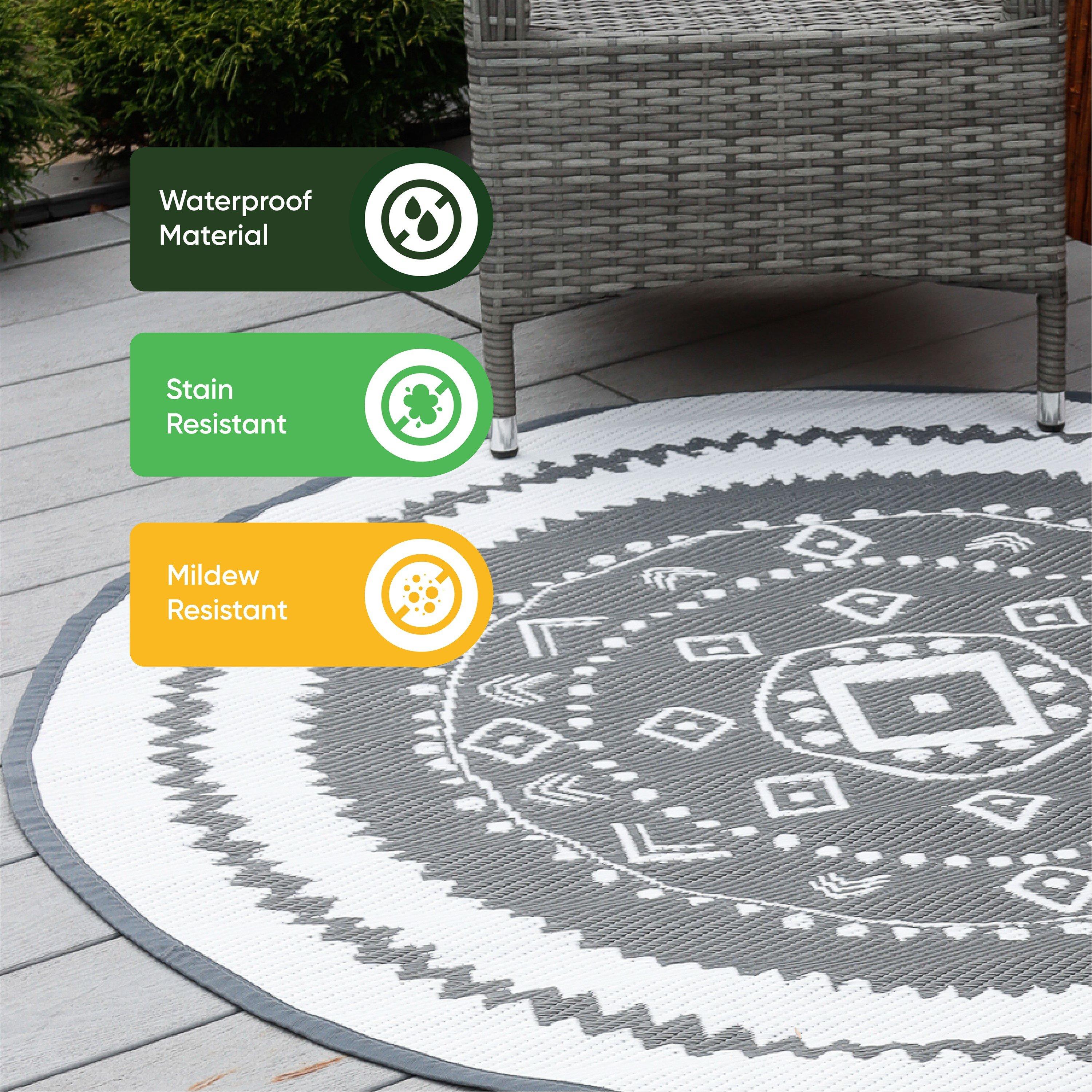 Vanguard - Streetwize - Round Outdoor Rugs - 6