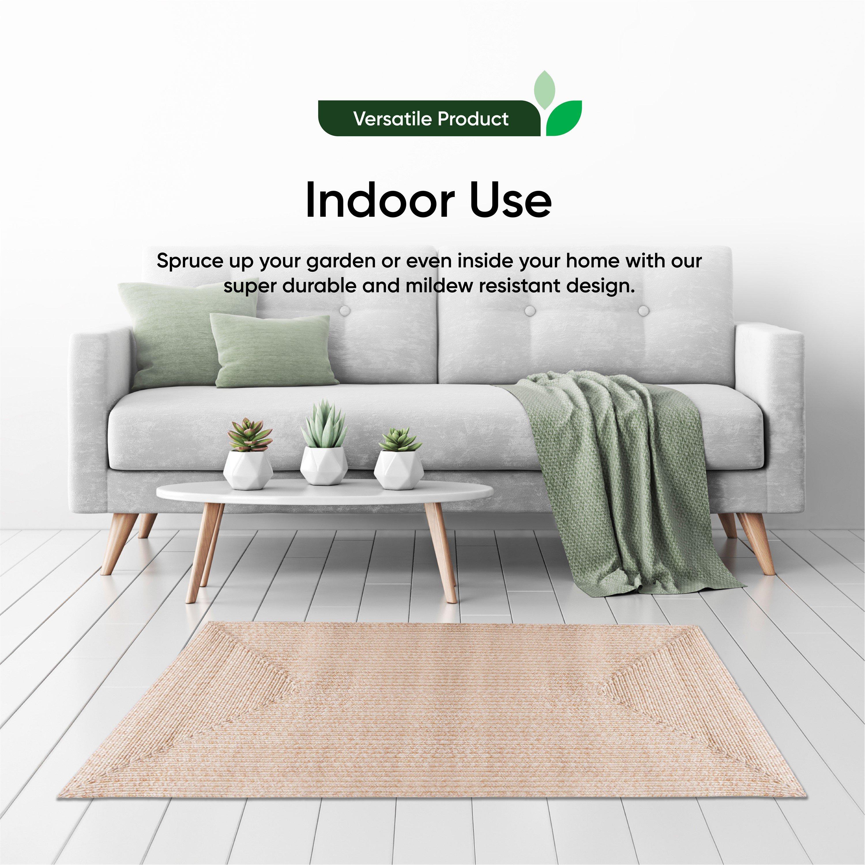 Beige - Streetwize - Jute Outdoor Rugs - 5