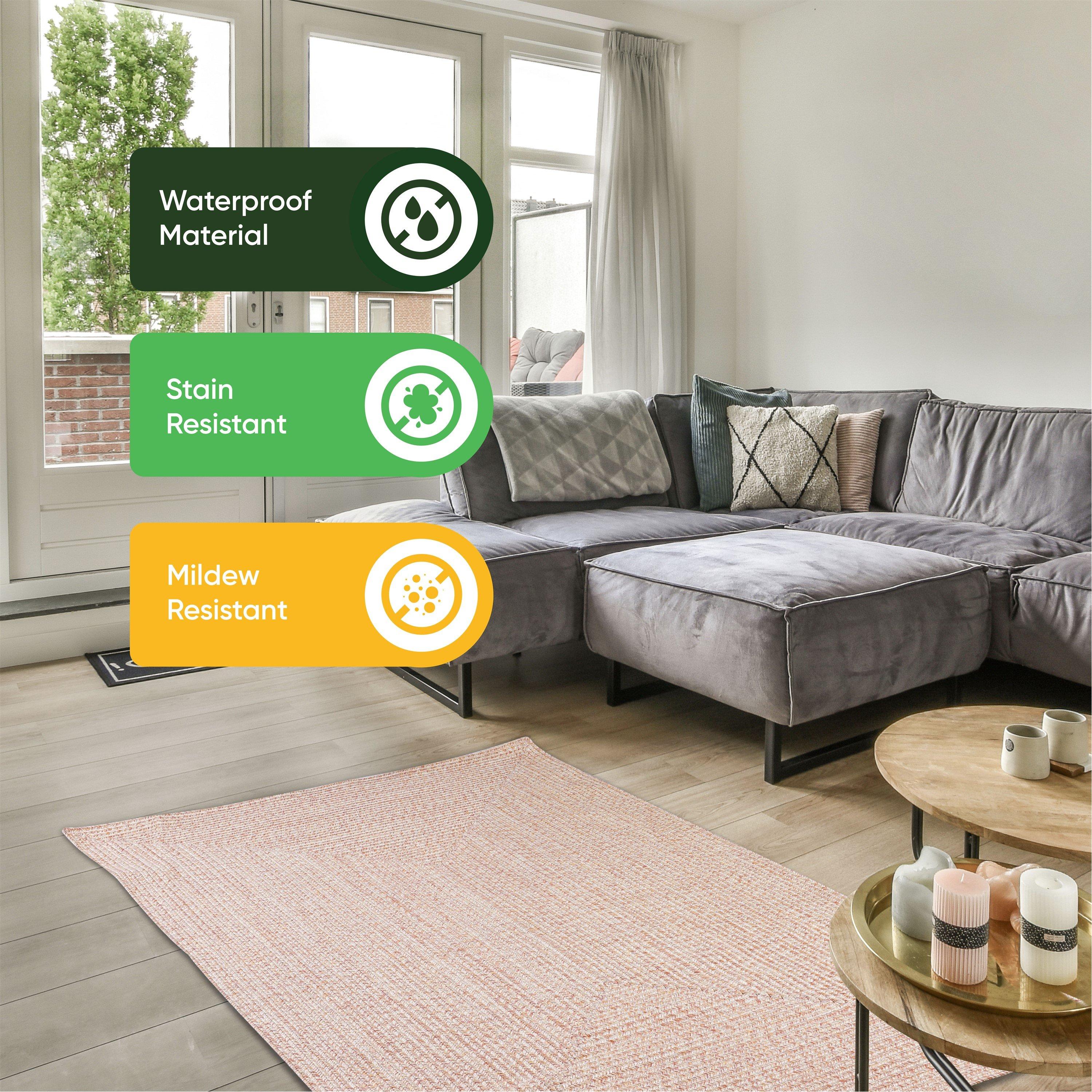 Beige - Streetwize - Jute Outdoor Rugs - 6