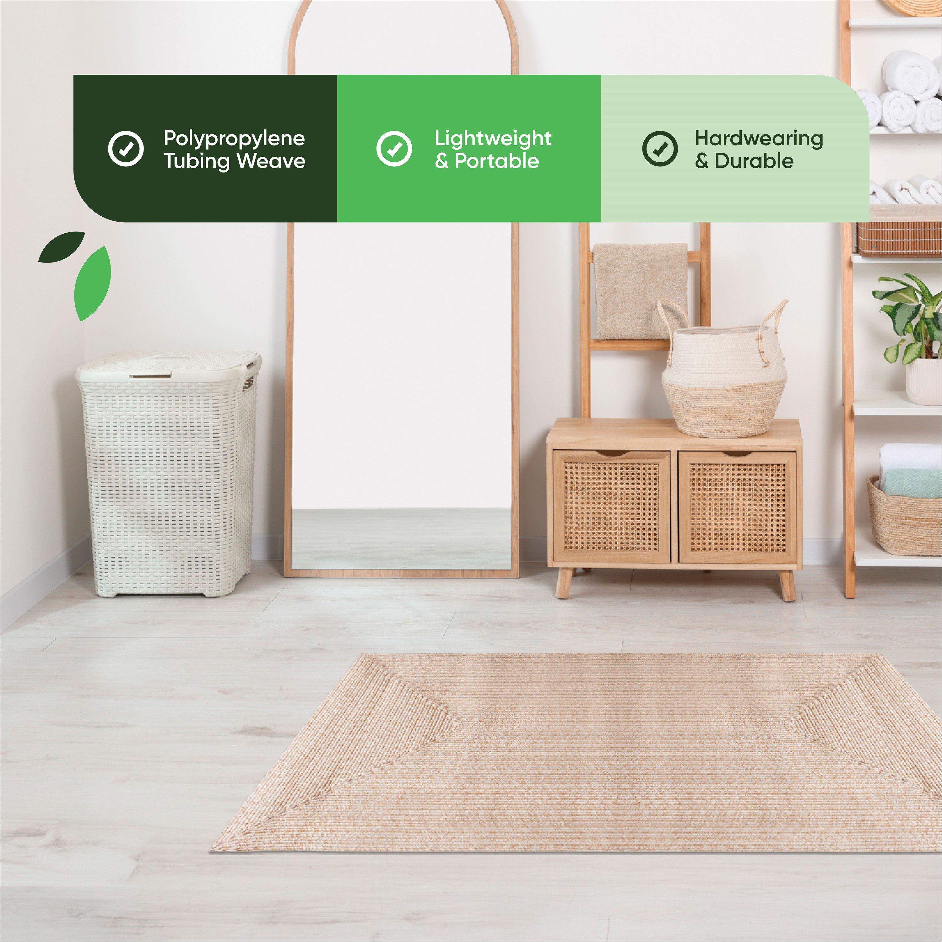 Beige - Streetwize - Jute Outdoor Rugs - 7