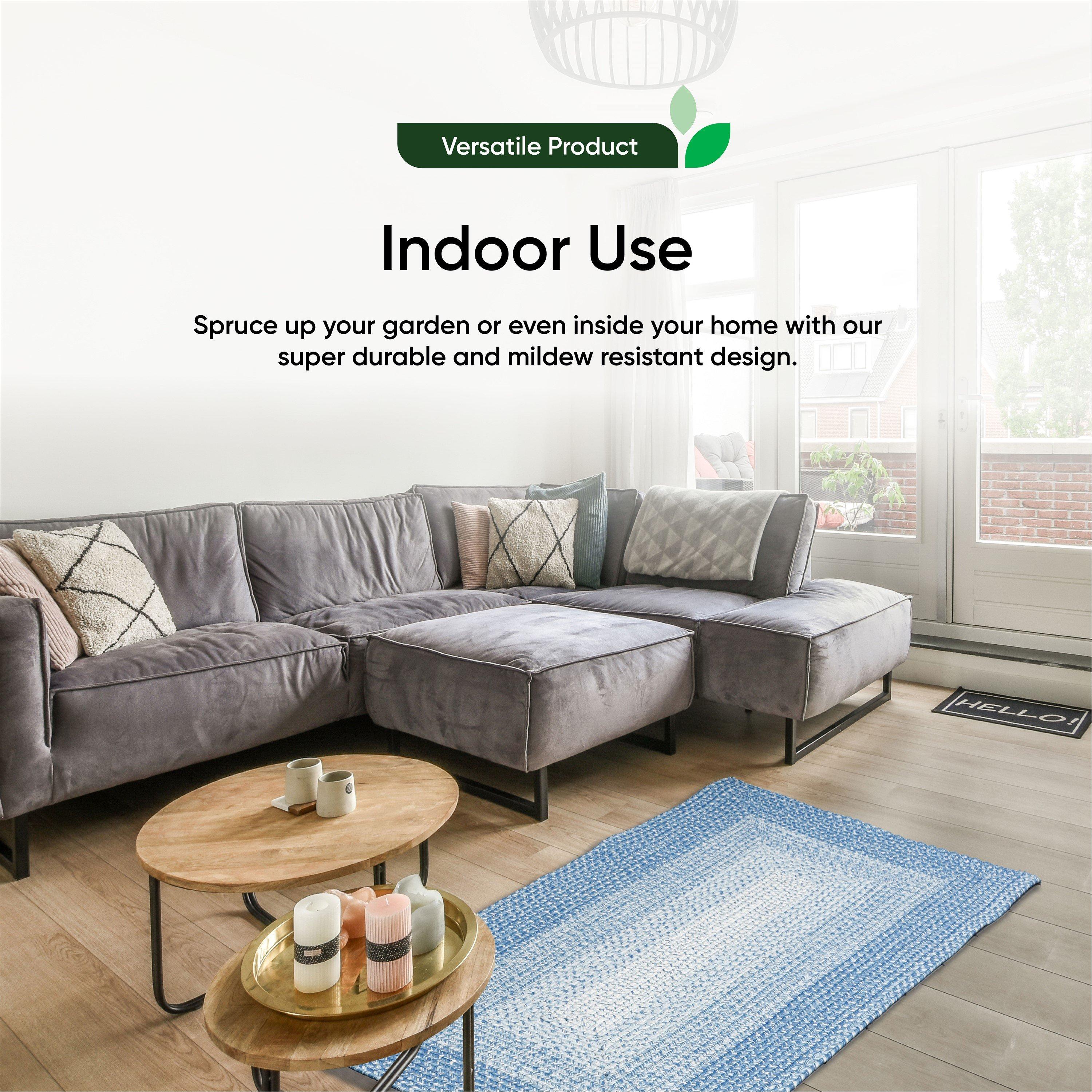 Azul Oceano - Streetwize - Jute Outdoor Rugs - 5