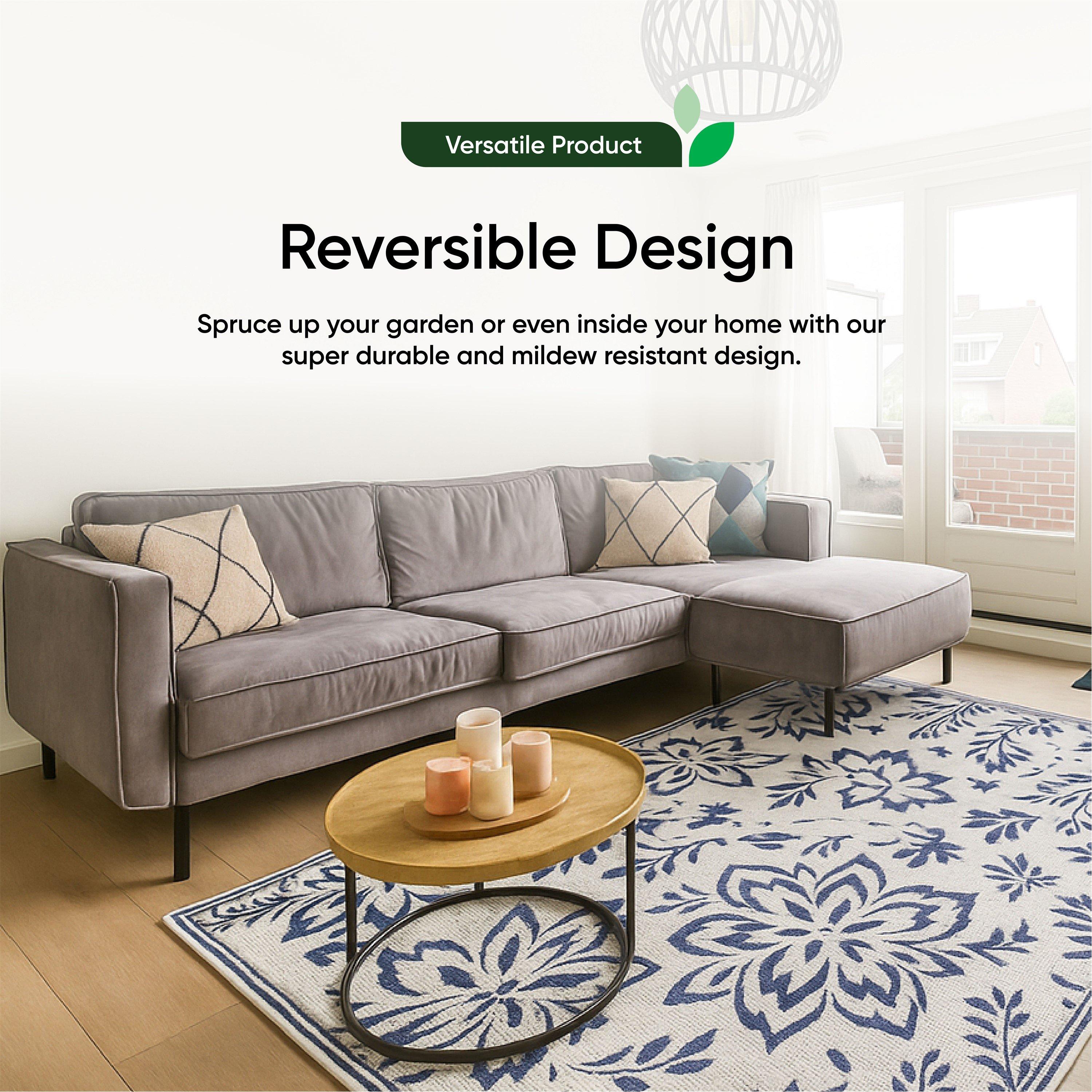 Floral - Streetwize - Hampton Outdoor Rugs - 5