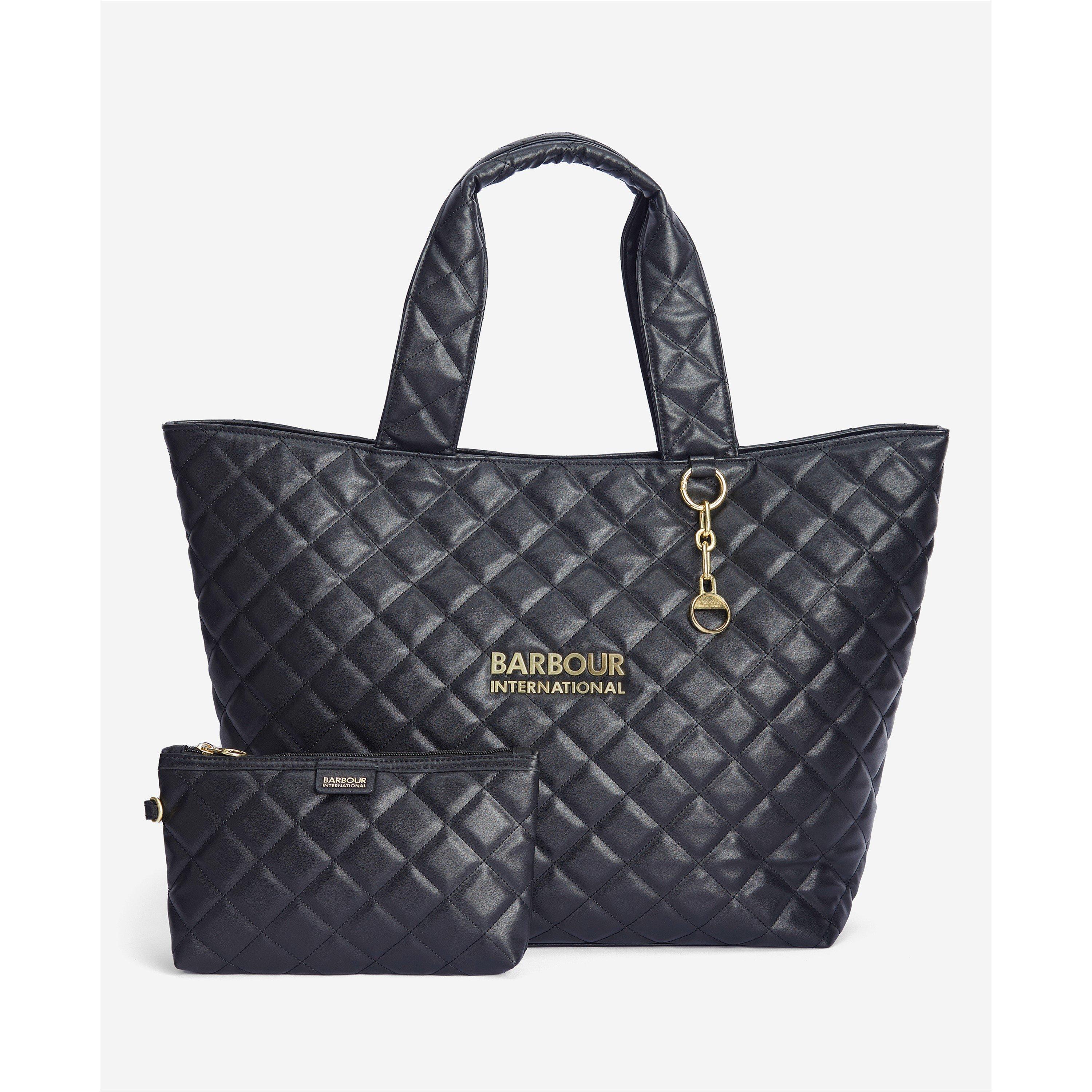 Black - Barbour International - Battersea Tote Bag - 1
