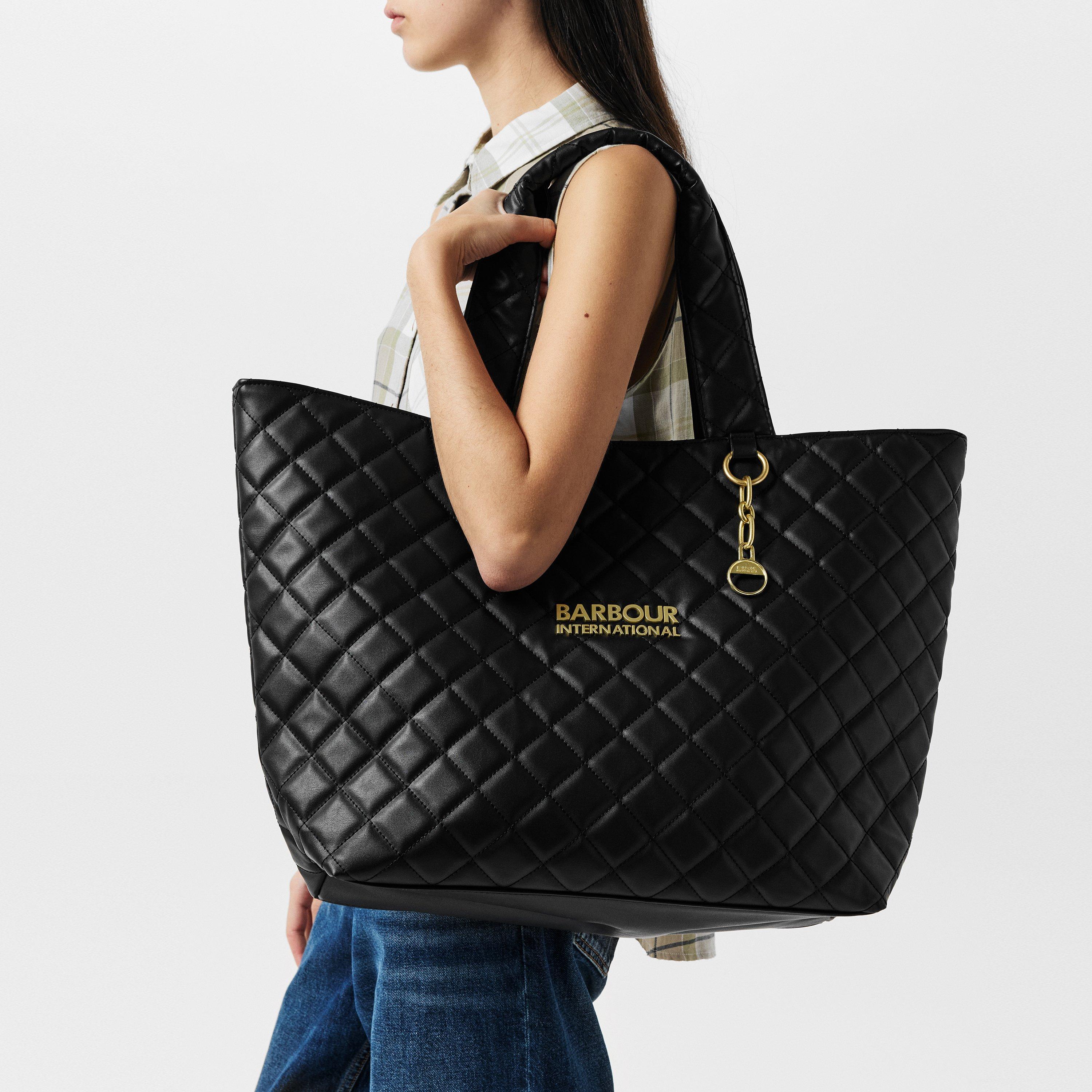 Black - Barbour International - Battersea Tote Bag - 2