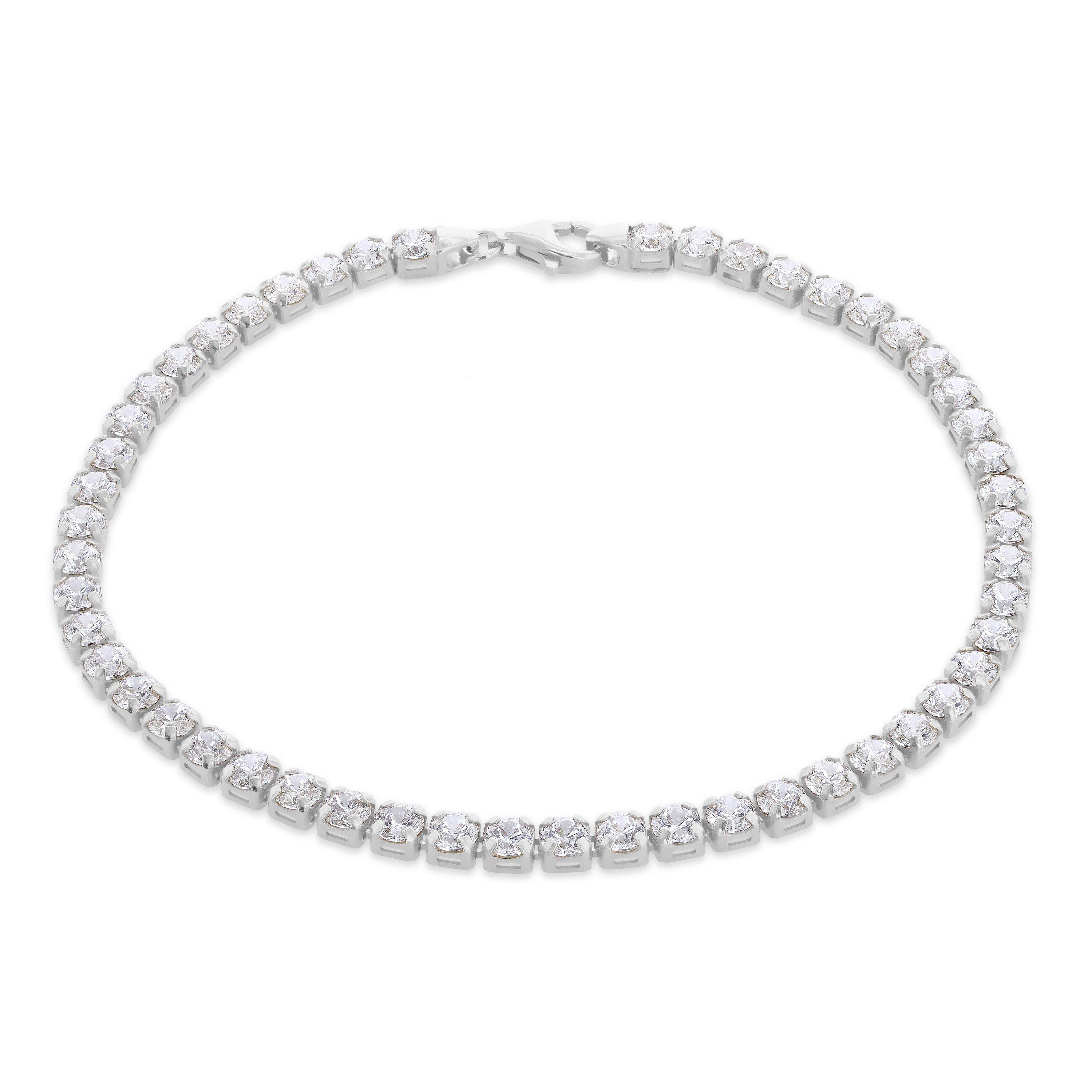 Sterling Silver - Be You - Sterling Silver CZ Tennis Bracelet - 1
