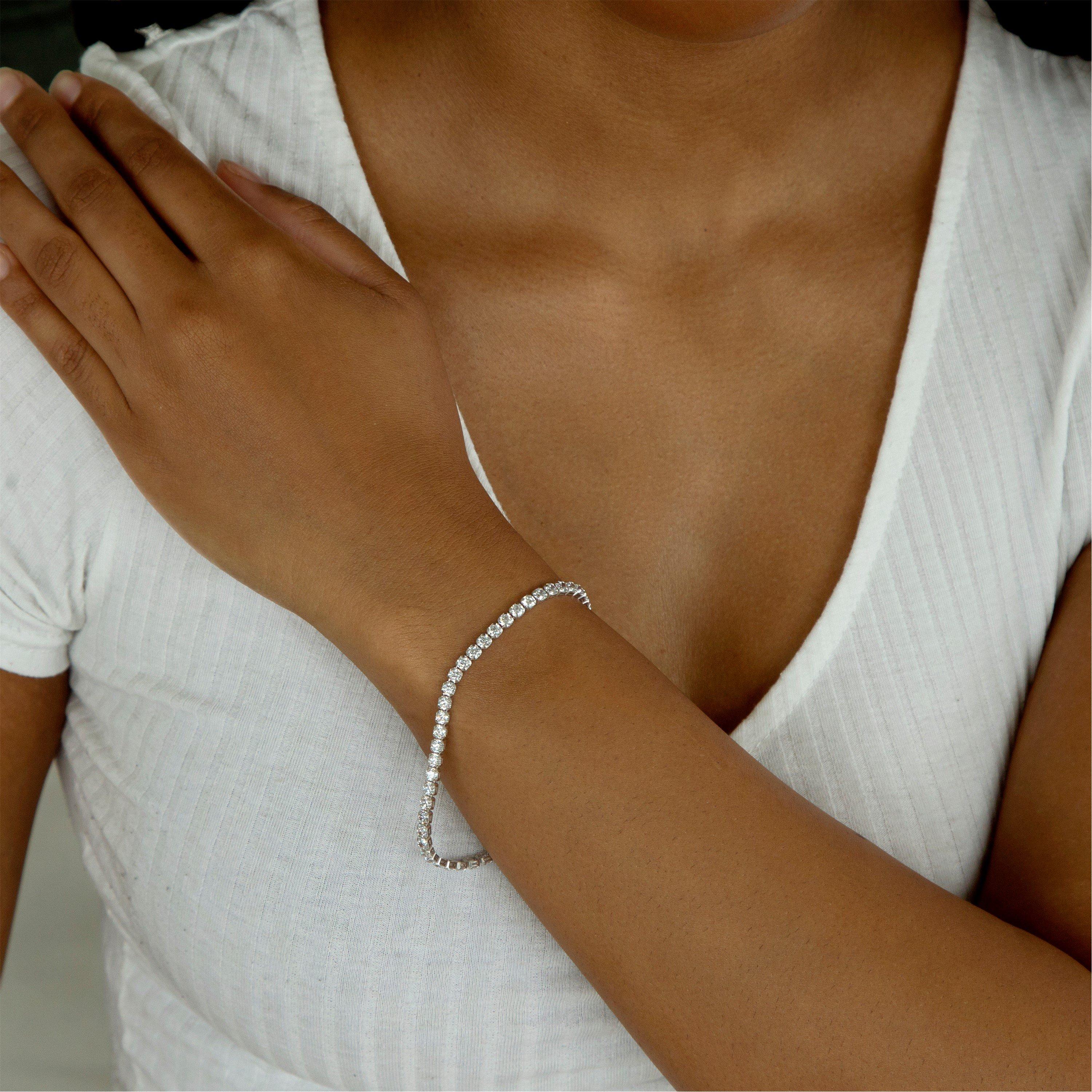 Sterling Silver - Be You - Sterling Silver CZ Tennis Bracelet - 2