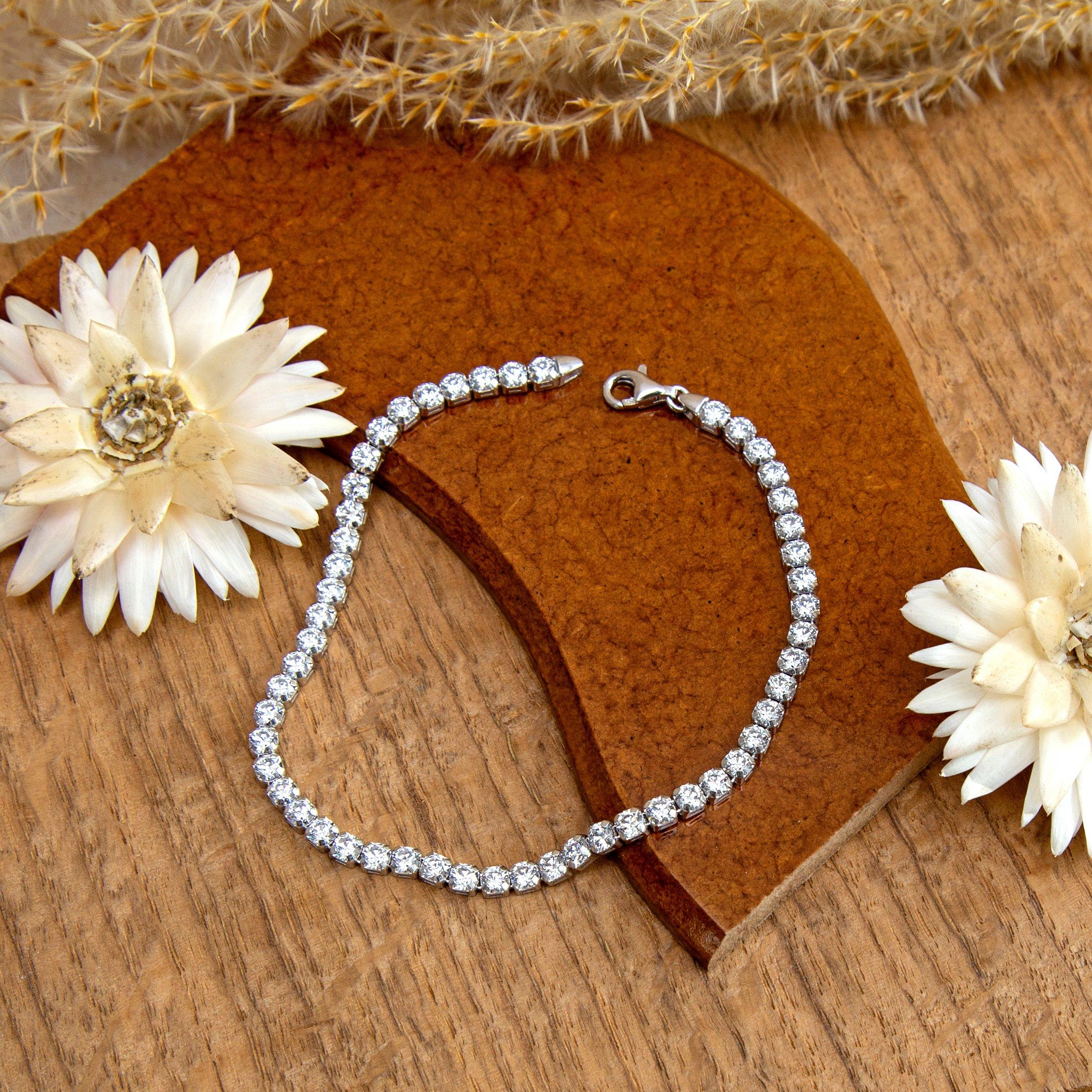 Sterling Silver - Be You - Sterling Silver CZ Tennis Bracelet - 3